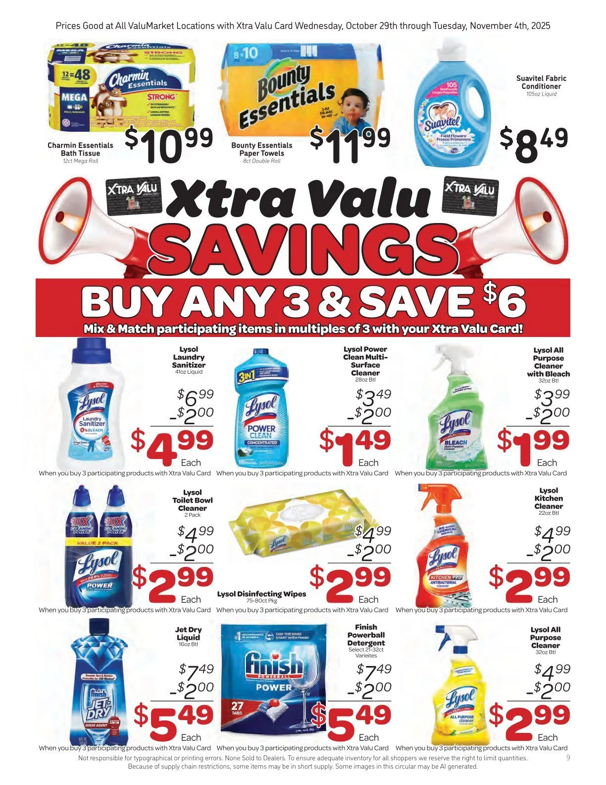 Weekly ad ValuMarket weekly ads from October 29 to November 4 2025 - Page 9