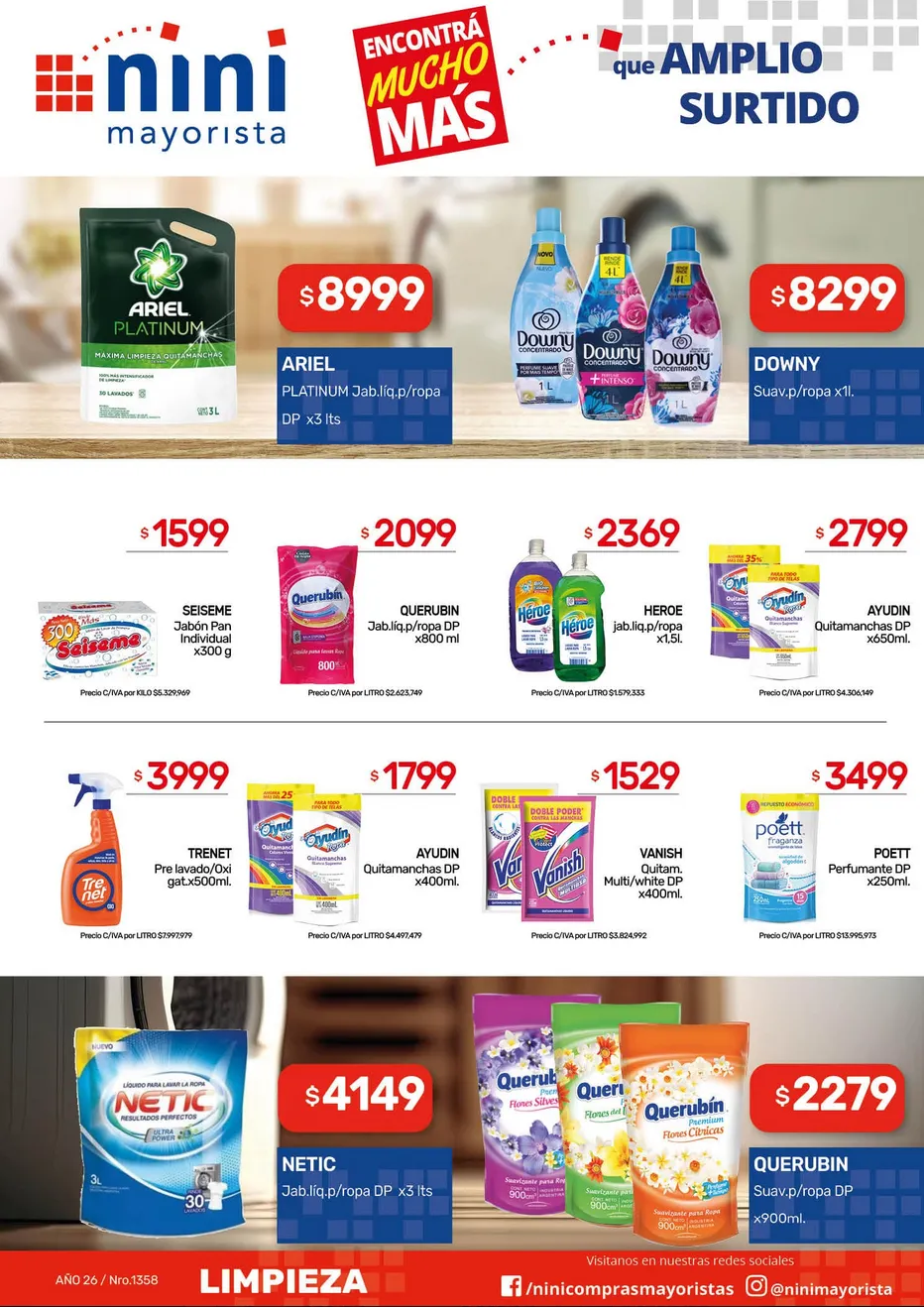 Ofertas de Nini Mayorista Ofertas 4 de mayo al 10 de mayo 2026 - Página 9 del catálogo