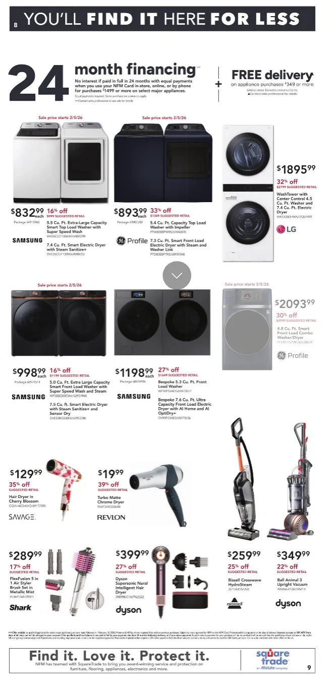 Weekly ad Nebraska Furniture Mart from February 4 to February 10 2026 - Page 9