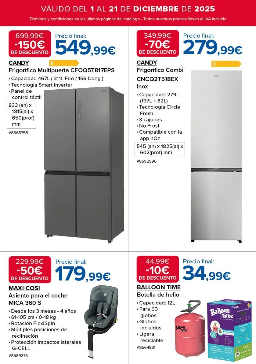 Catálogo de Costco Ofertas 1 de diciembre al 21 de diciembre 2025 - Página 9