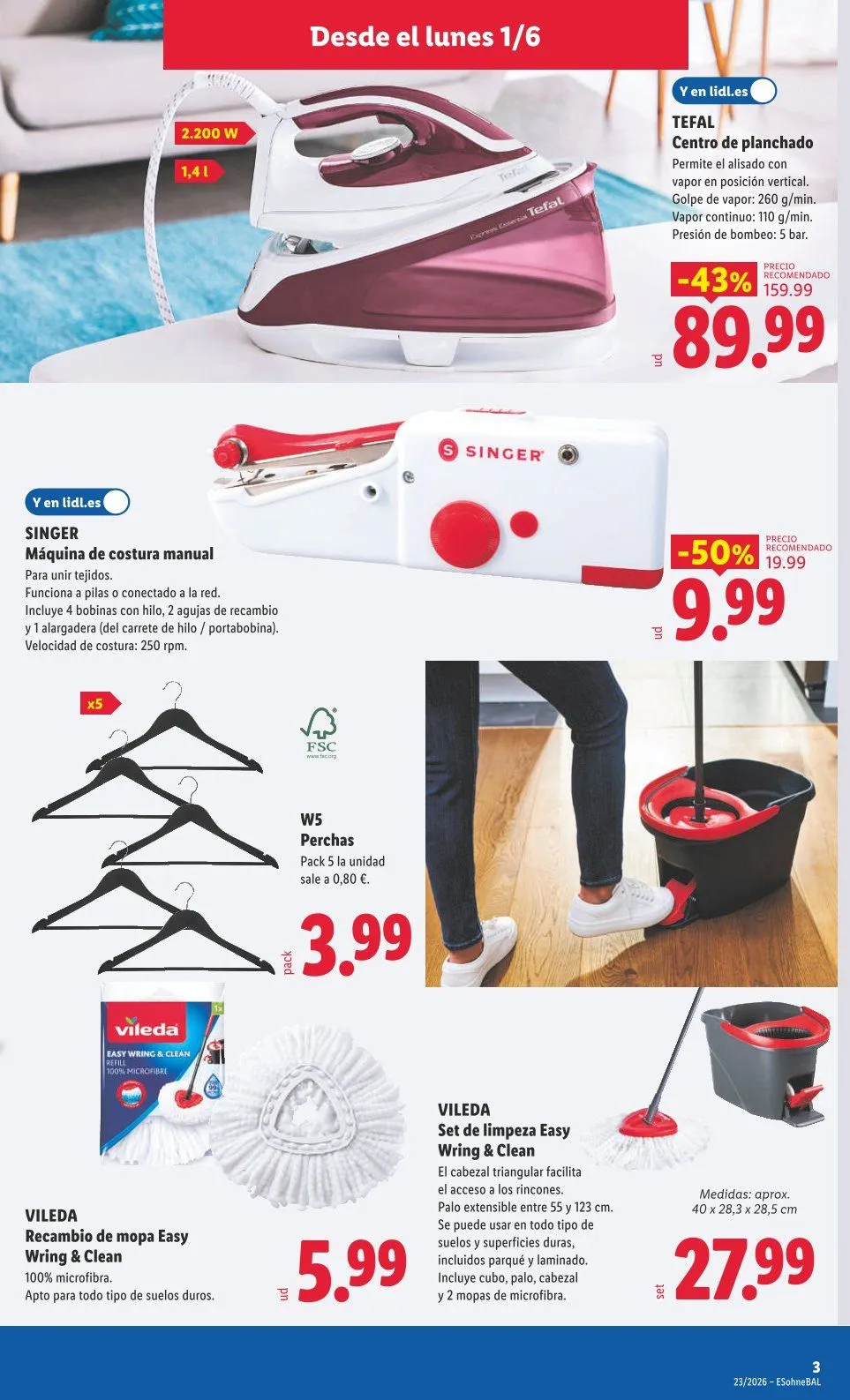 Catálogo de  Catálogos de Lidl 1 de junio al 7 de junio 2026 - Página 9