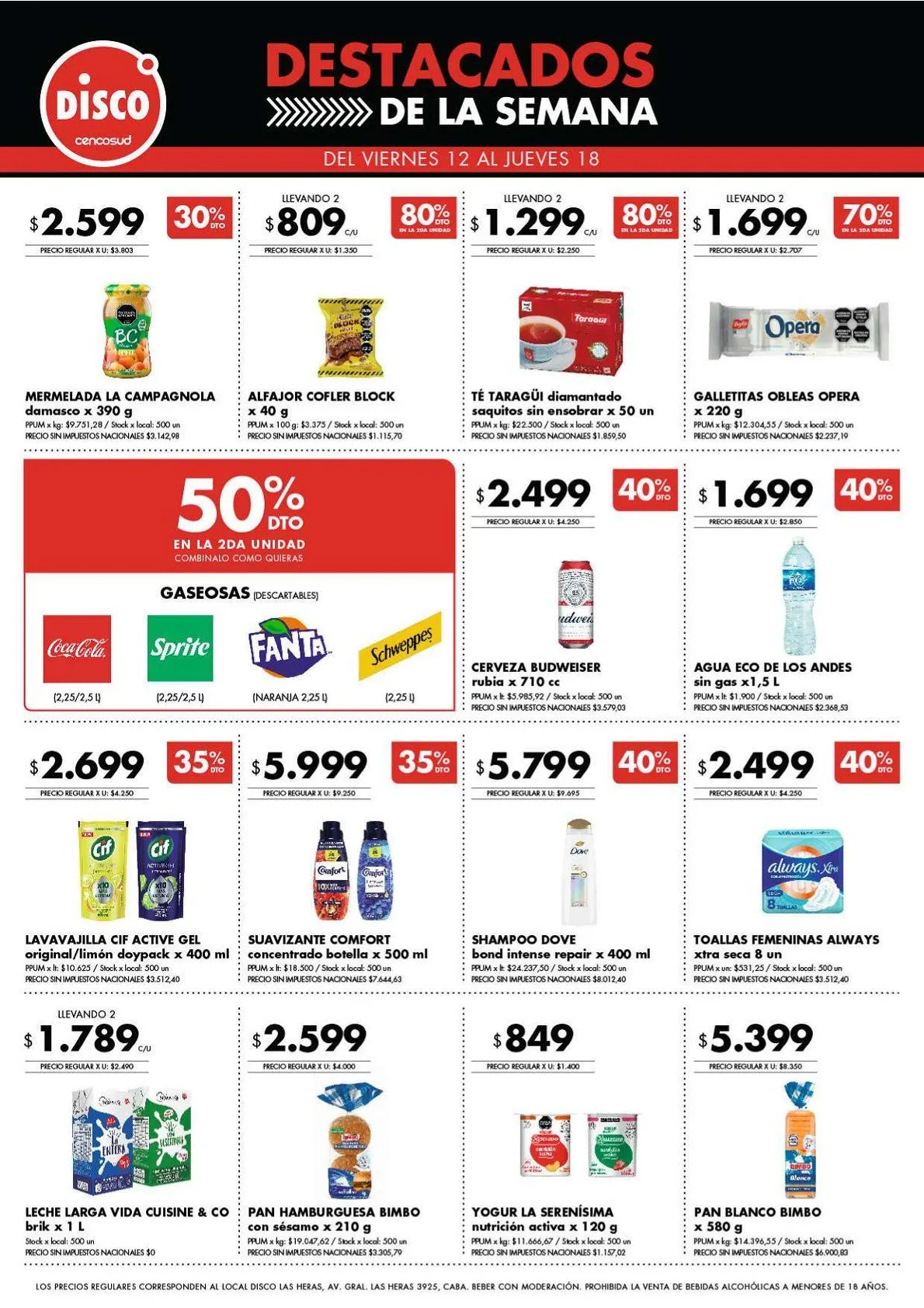 Ofertas de Ofertas Disco 12 de junio al 14 de junio 2026 - Página 9 del catálogo