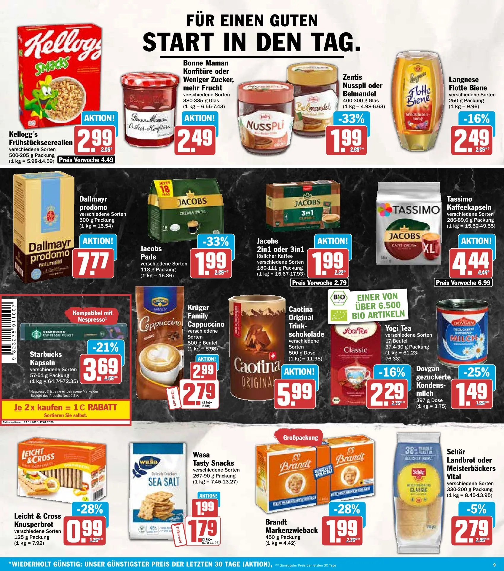 Dodenhof Prospekte von 12. Januar bis 17. Januar 2026 - Prospekt seite 9