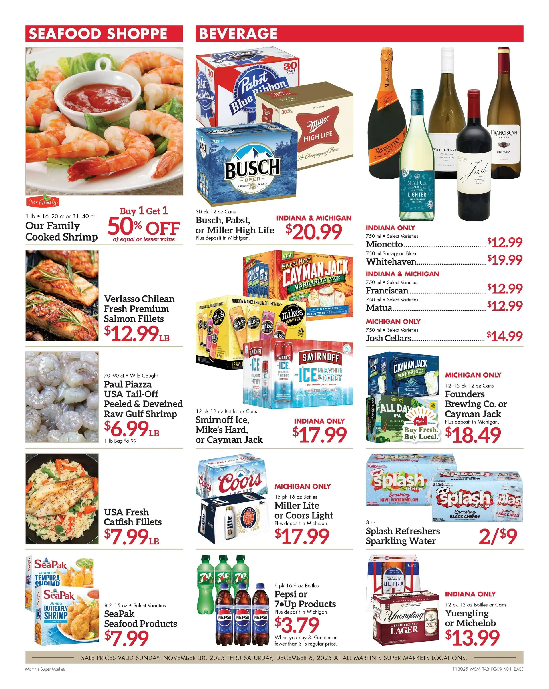 Weekly promotion Martin’s Sales spanning from November 30 to December 6 2025 - Page 9 for Catalogue 365