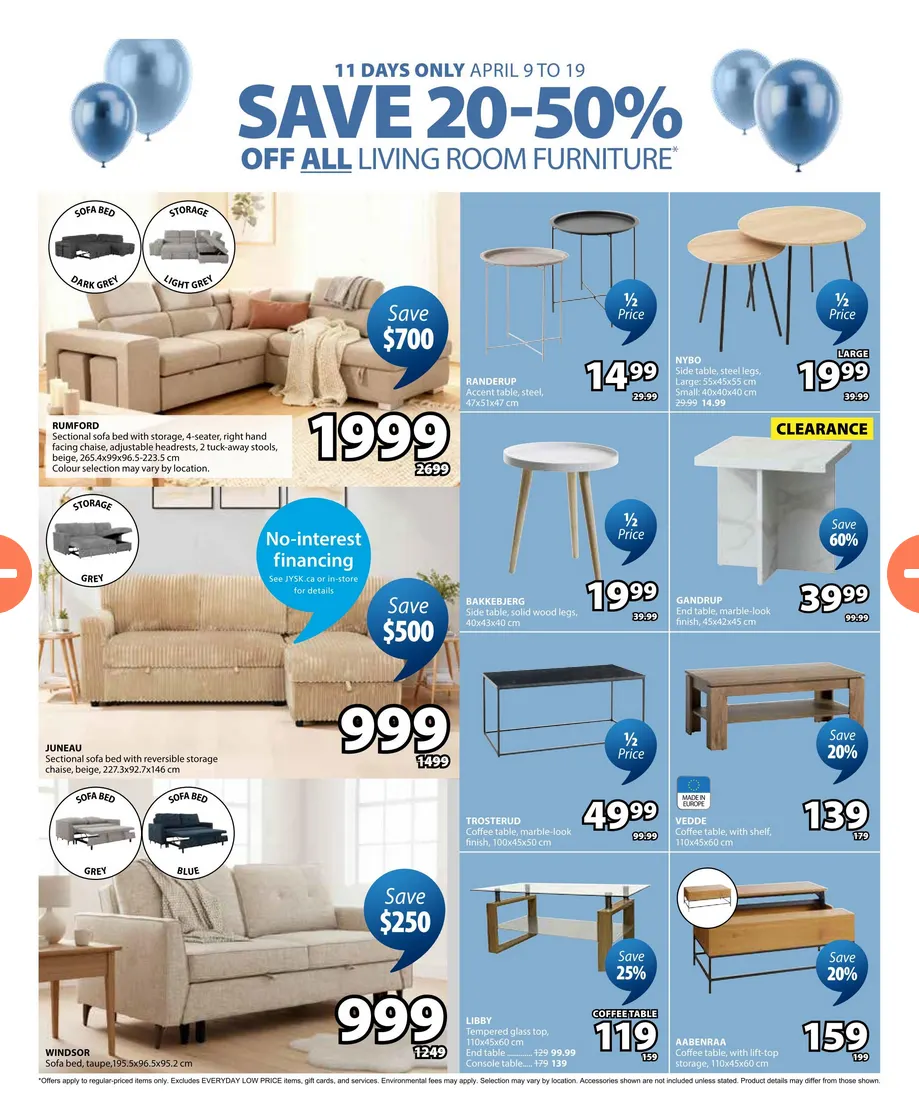 JYSK Sales from April 9 to April 22 2026 - flyer page 9