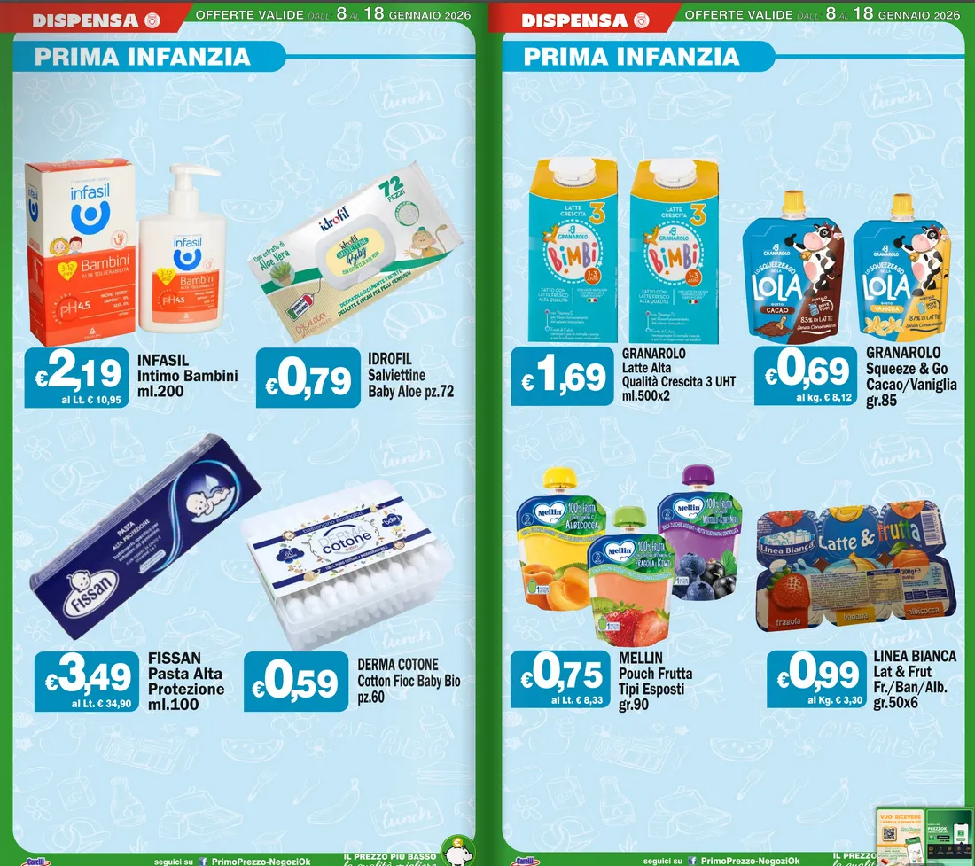 Volantini Primo Prezzo da 8 gennaio a 18 gennaio di 2026 - Pagina del volantino 9