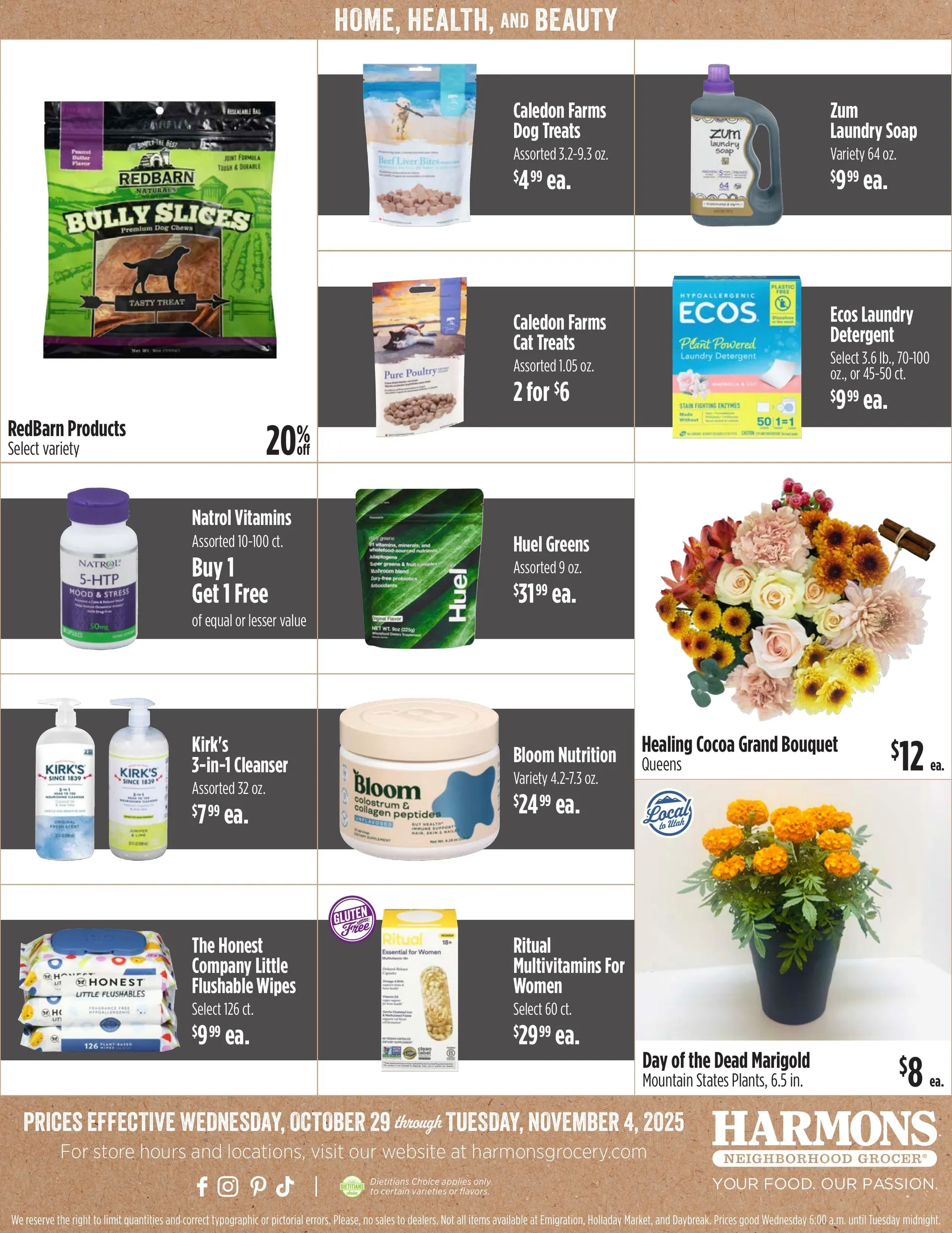 Weekly ad Harmons weekly ads from October 29 to November 4 2025 - Page 8