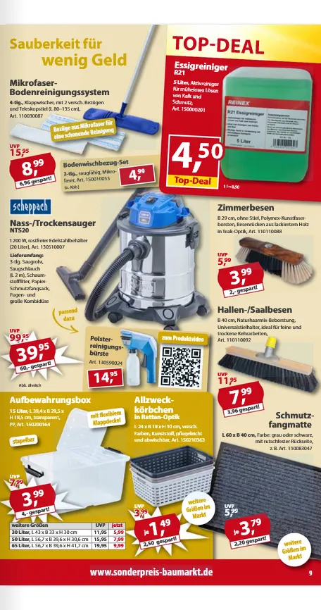  Sonderpreis-Baumarkt - Wöchentliche Prospekte von 31. Januar bis 6. Februar 2026 - Prospekt seite 9