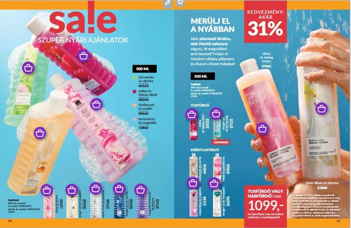 Katalógus Avon legfrissebb ajánlatai július 1.-tól július 31.-ig 2025. - Oldal 8