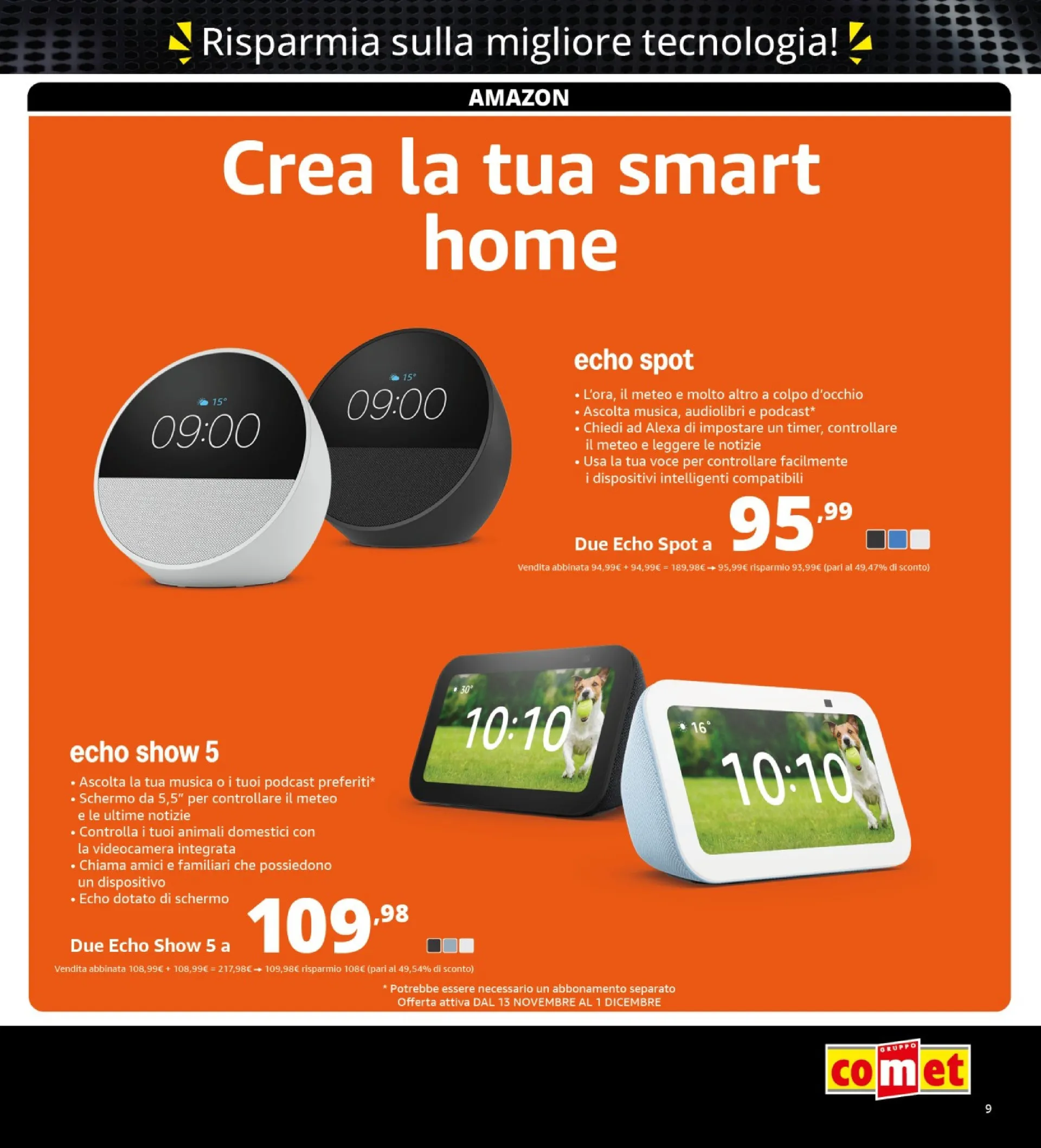 Comet Volantino da 13 novembre a 11 dicembre di 2025 - Pagina del volantino 9