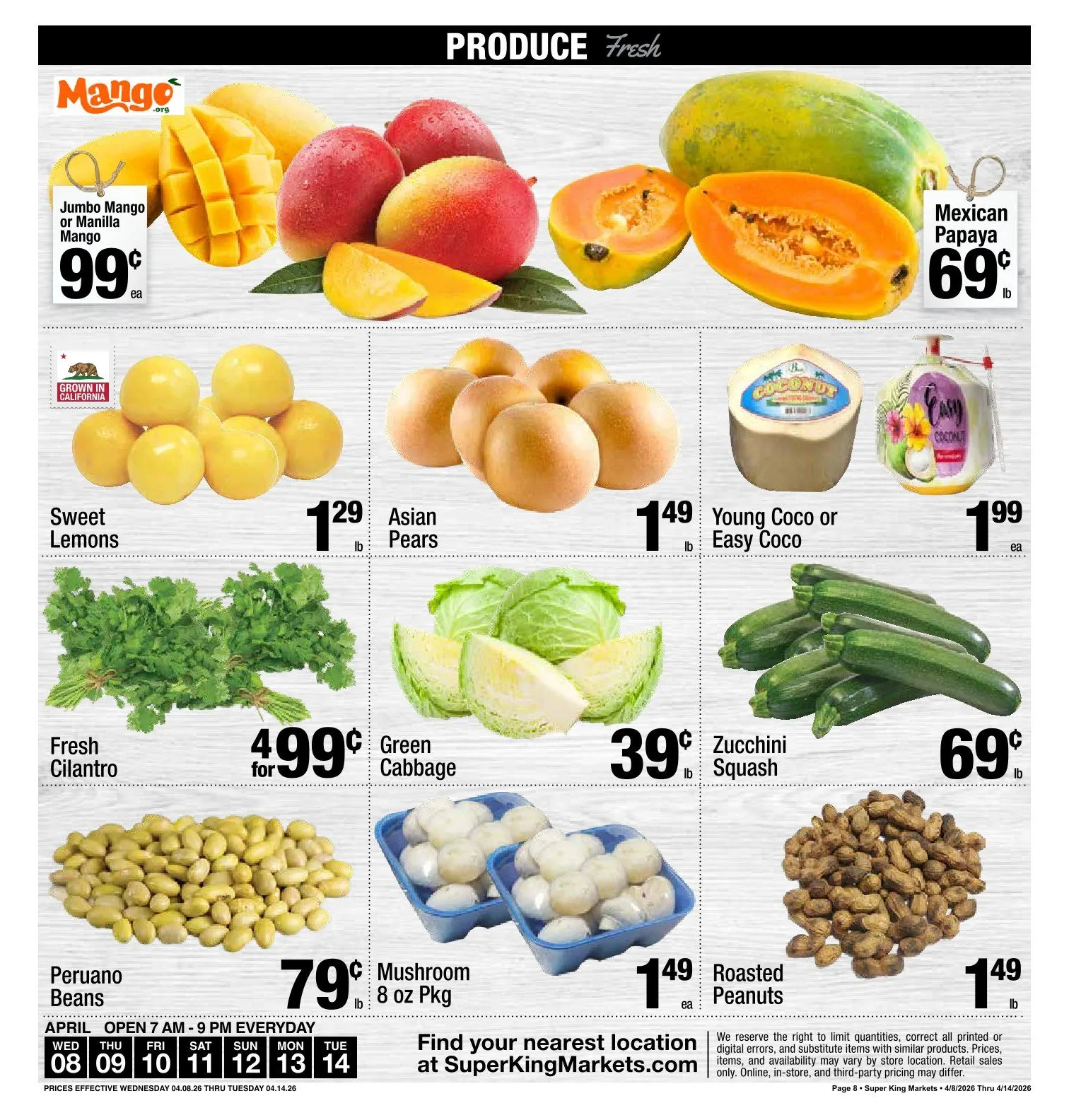 Weekly ad Super King Markets Sales from April 8 to April 14 2026 - Page 9