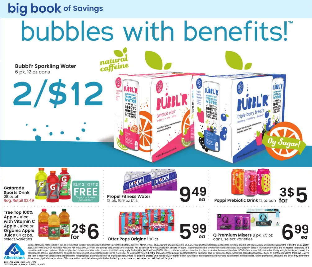 Weekly ad Albertsons Sales from June 23 to July 27 2026 - Page 9