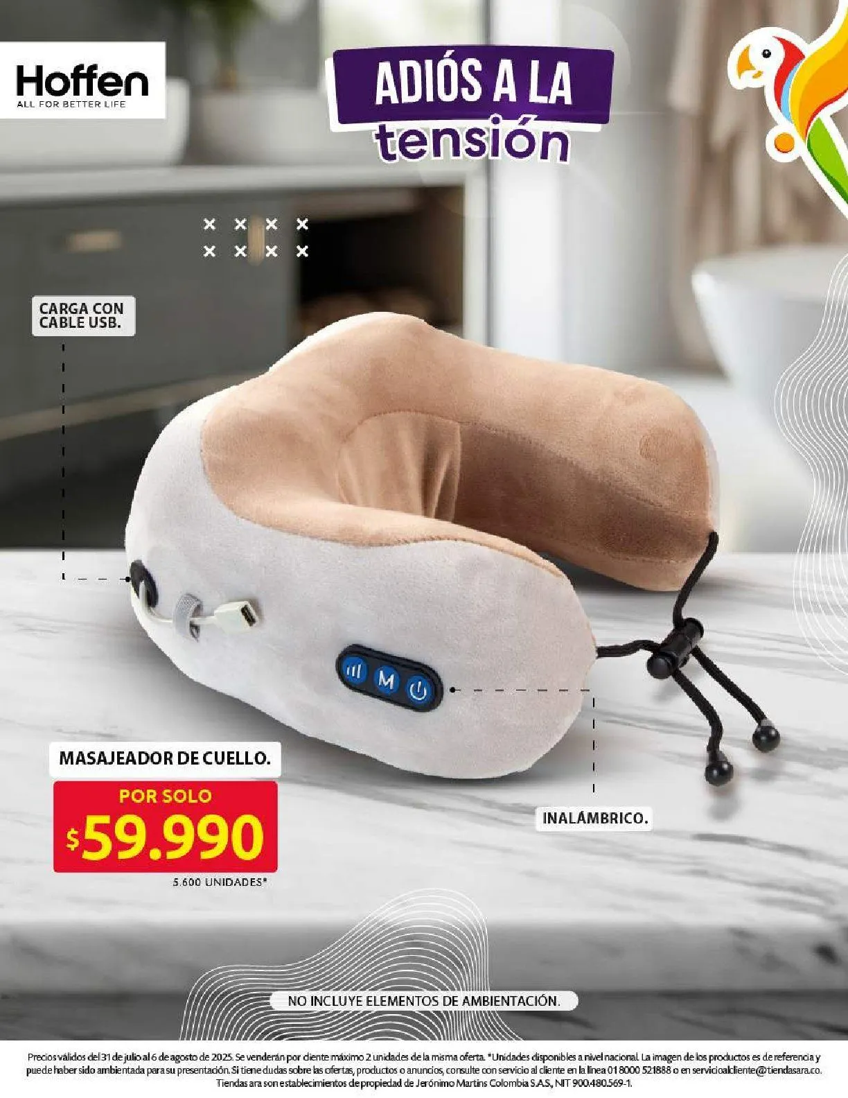 Catalogo de Ara Ofertas Imperdibles 31 de julio al 6 de agosto 2025 - Pag 9