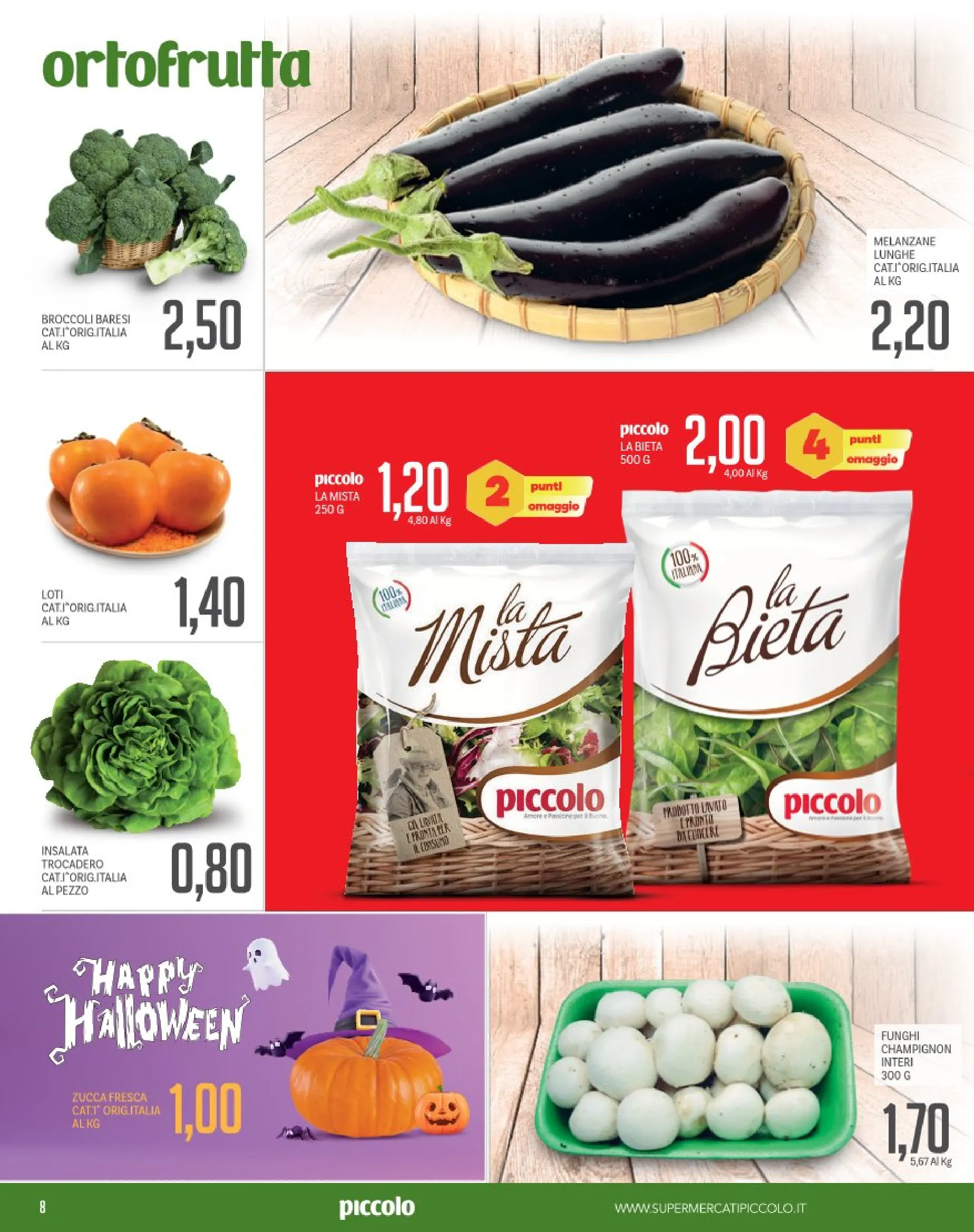 Volantini Piccolo da 28 ottobre a 10 novembre di 2024 - Pagina del volantino 8
