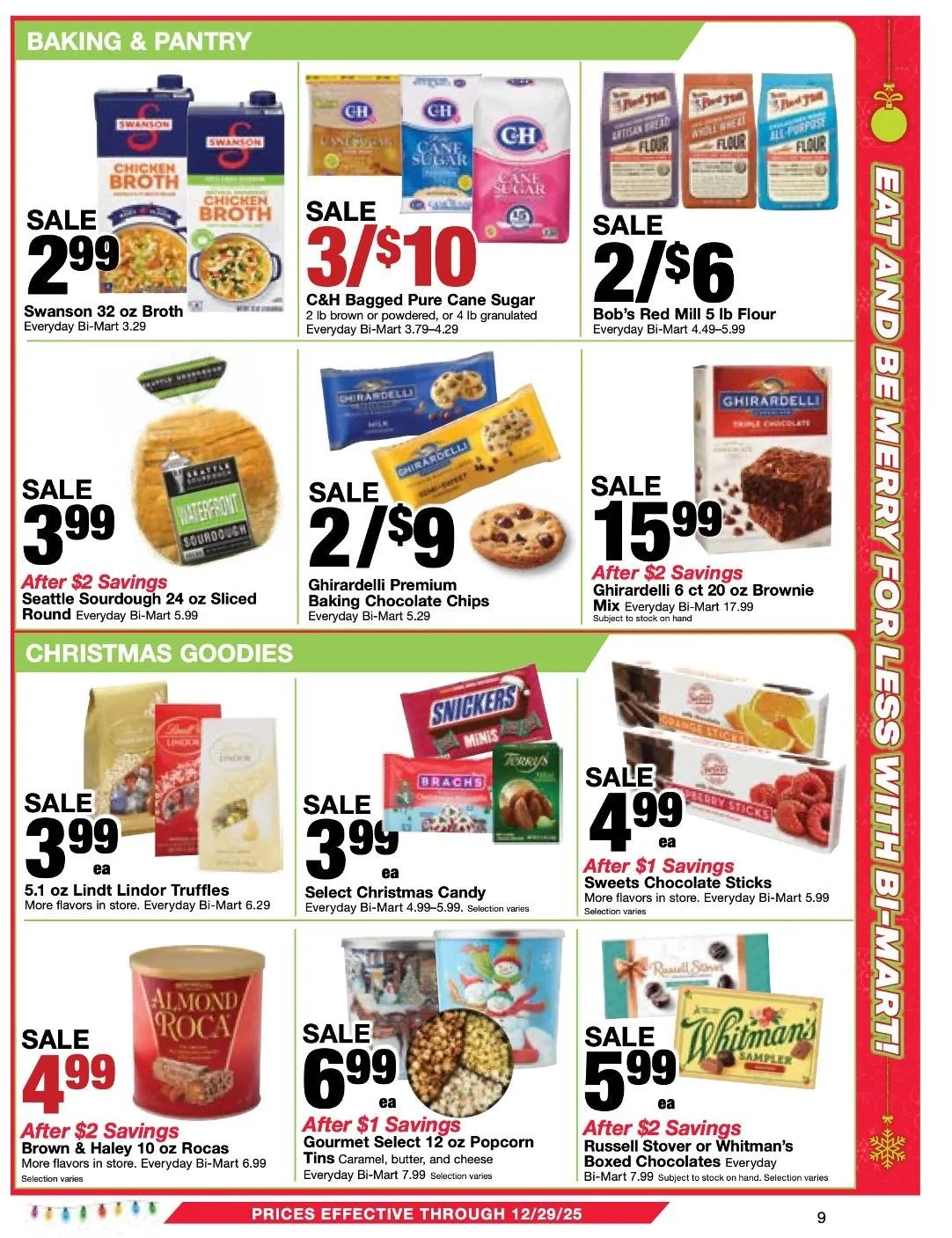 Weekly ad Bi-Mart Sales from December 16 to December 30 2025 - Page 9