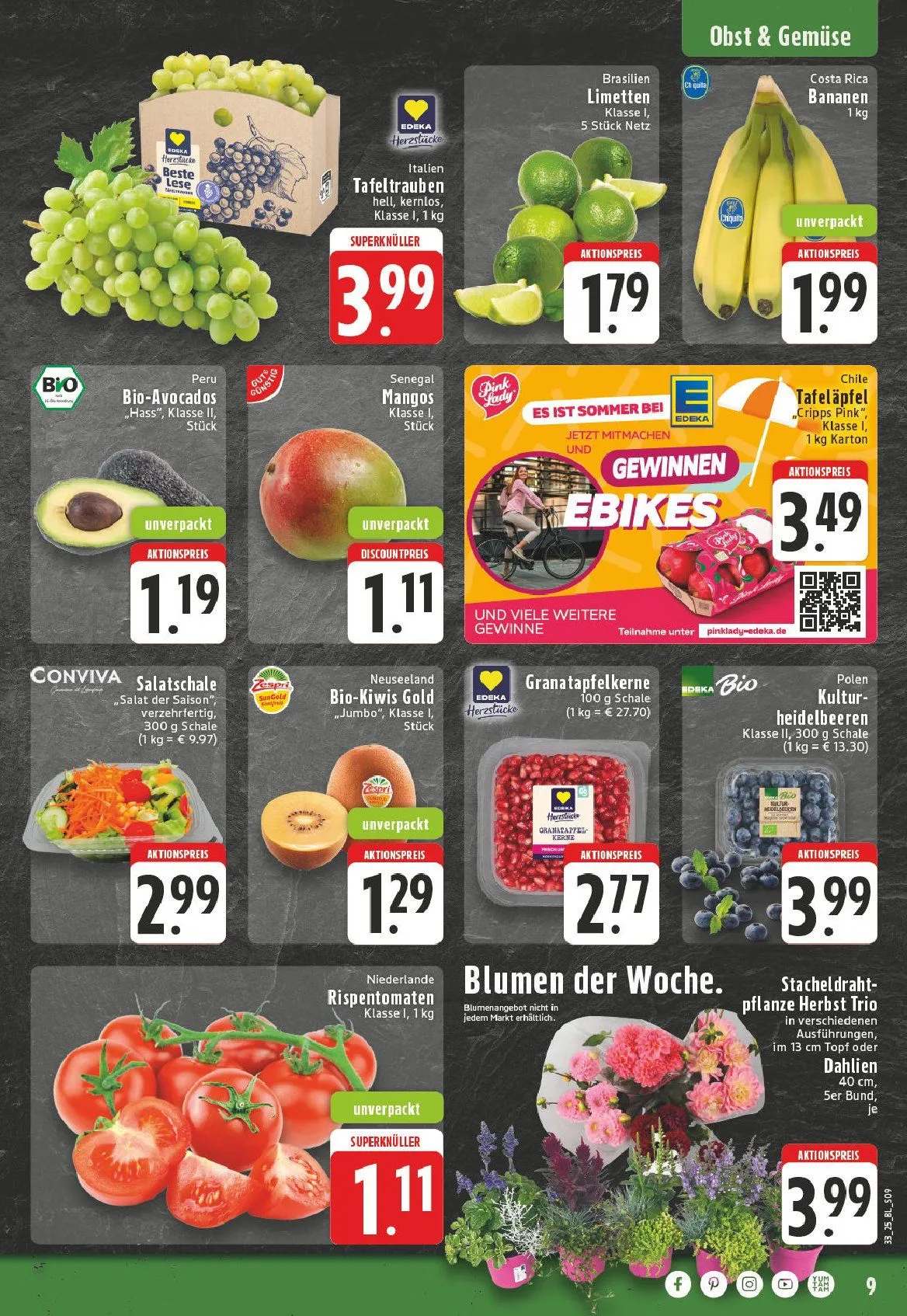 Edeka Prospekte von 10. August bis 15. August 2025 - Prospekt seite 9