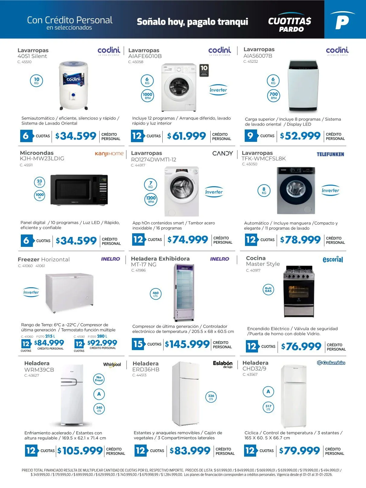 Ofertas de PARDO Ofertas 1 de enero al 31 de enero 2026 - Página 9 del catálogo