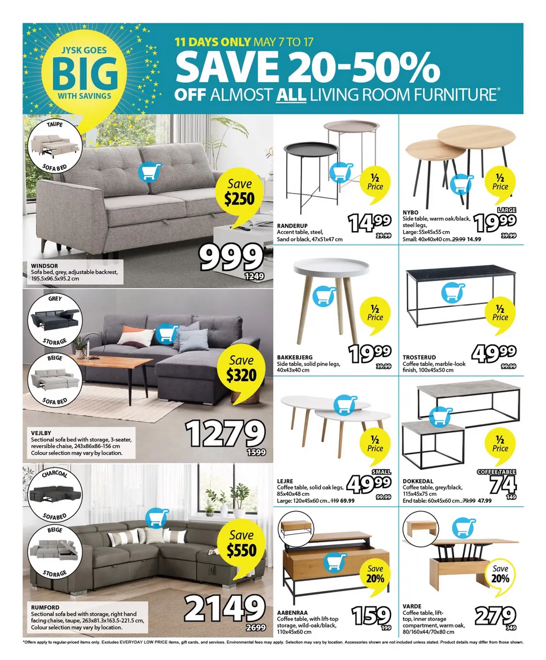 JYSK Sales from May 7 to May 20 2026 - flyer page 9