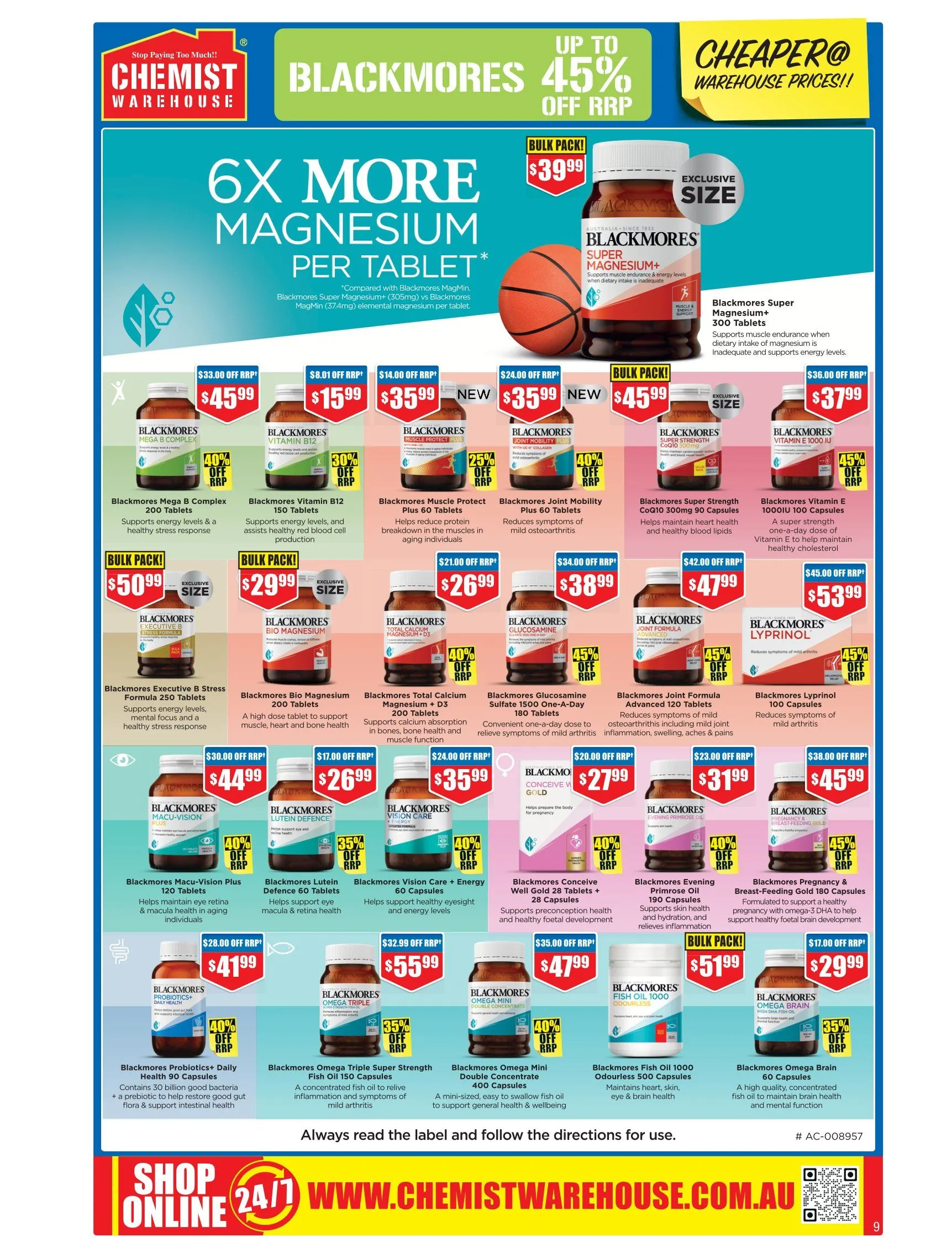 Chemist Warehouse Catalogues - Catalogue valid from 2 October to 29 October 2025 - page 9