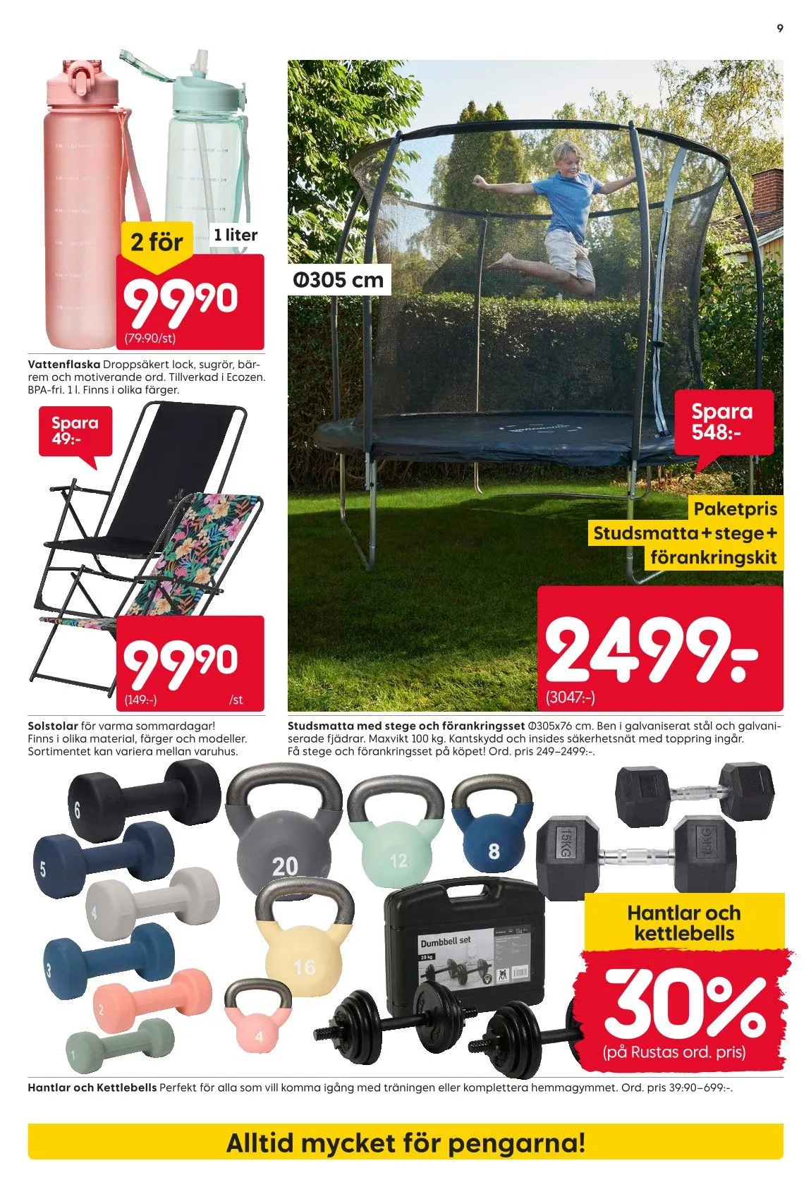 Senaste Rusta erbjudanden från 4 maj till 10 maj 2026 - Reklamblad sidor 9