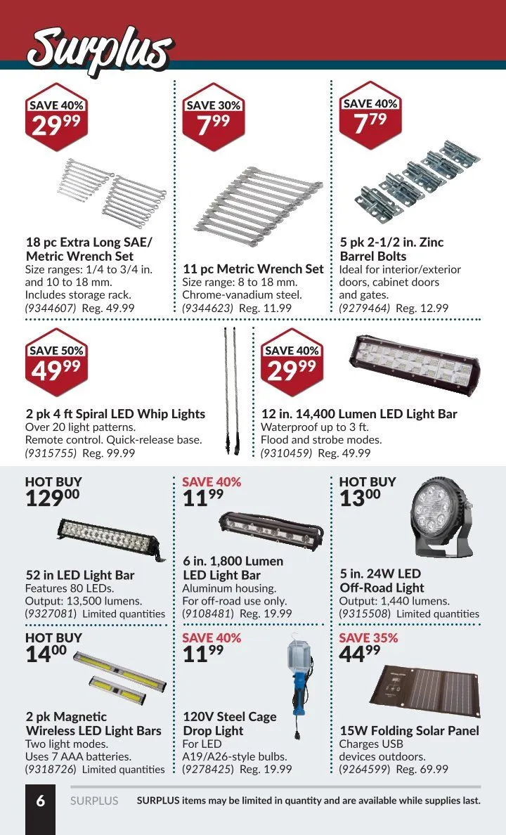 Princess Auto Sales from January 28 to February 9 2025 - flyer page 9