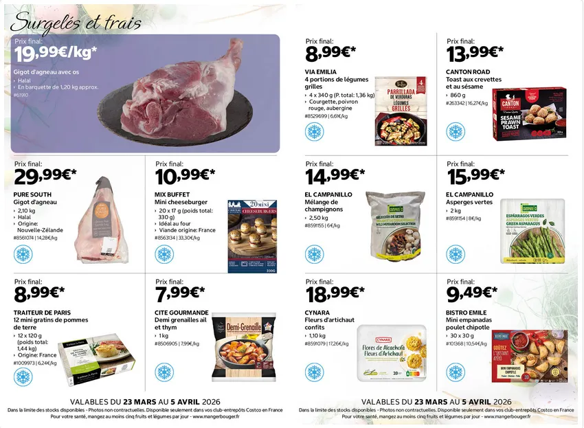 Catalogues Costco du 23 mars au 5 avril 2026 - Catalogue page 9