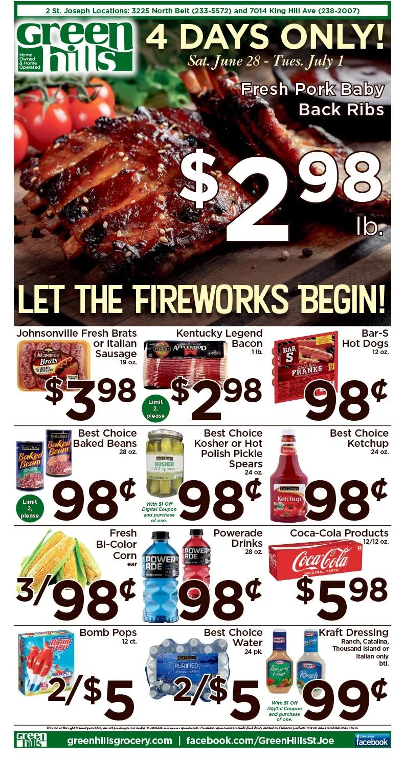 Weekly ad Green Hills Grocery Sales from June 25 to July 1 2025 - Page 8