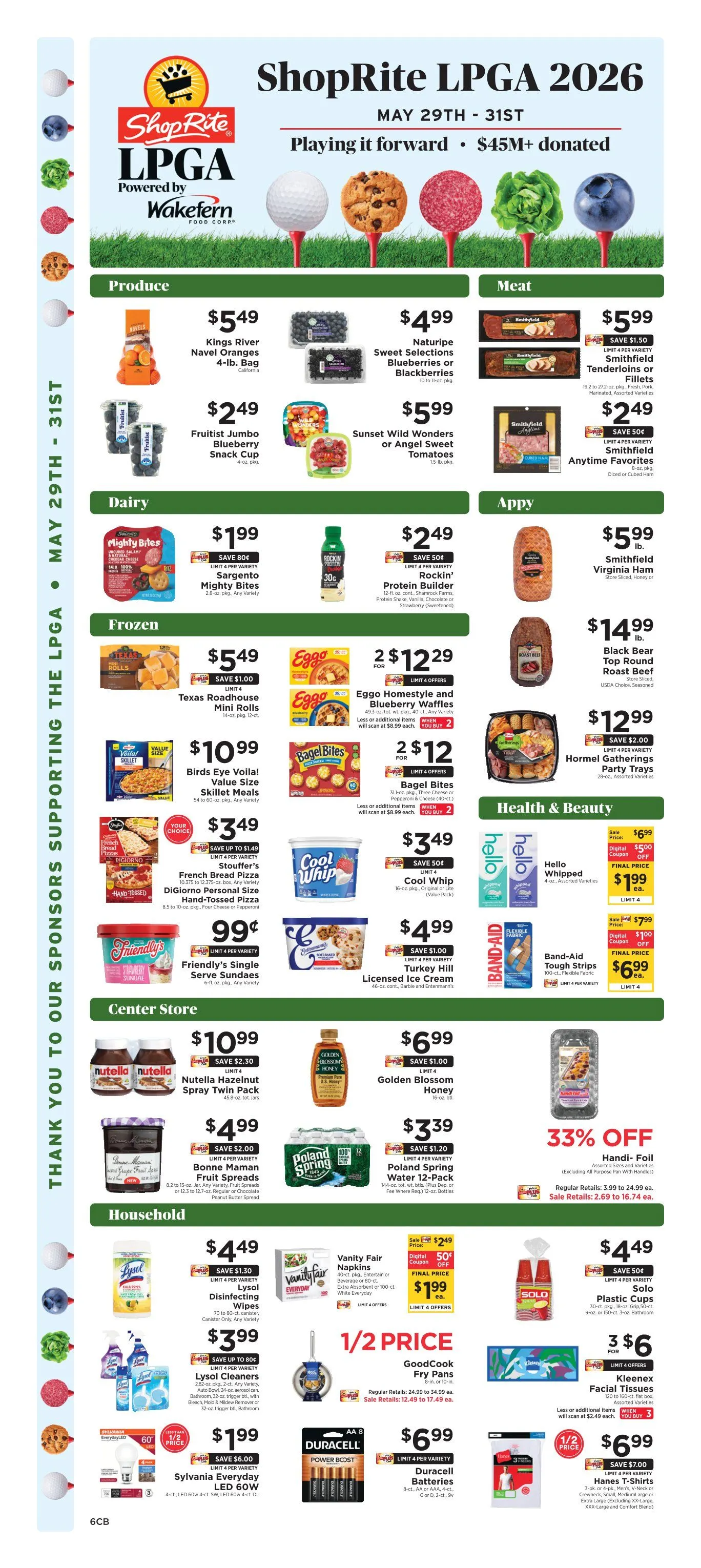 Weekly promotion ShopRite Sales spanning from May 17 to May 23 2026 - Page 9 for Catalogue 365