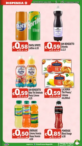 Volantini Primo Prezzo da 5 febbraio a 15 febbraio di 2026 - Pagina del volantino 9