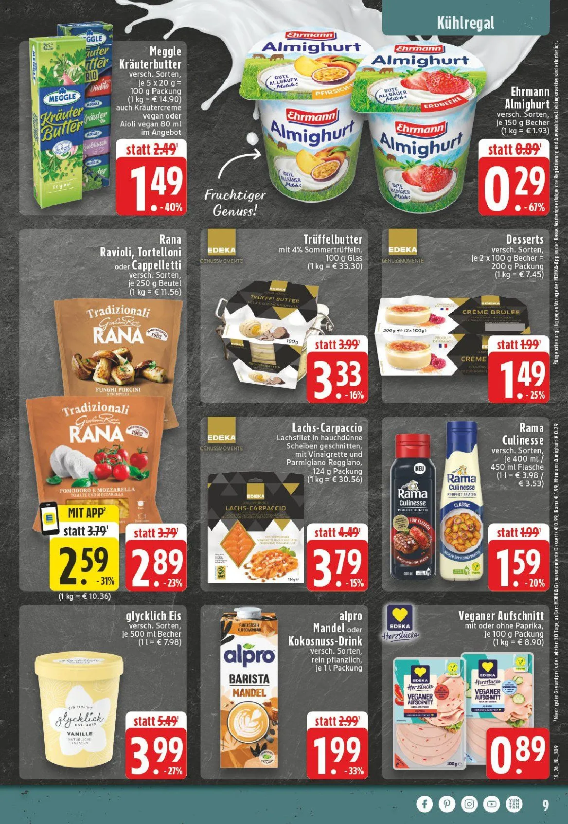 Edeka Prospekte von 23. März bis 28. März 2026 - Prospekt seite 9