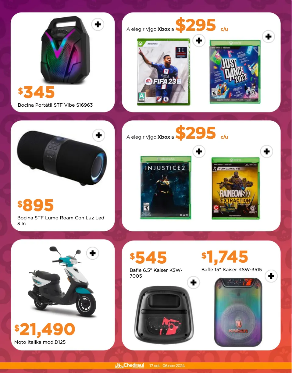 Catálogo de Ofertas semanales en Chedraui 17 de octubre al 6 de noviembre 2024 - Pagina 8