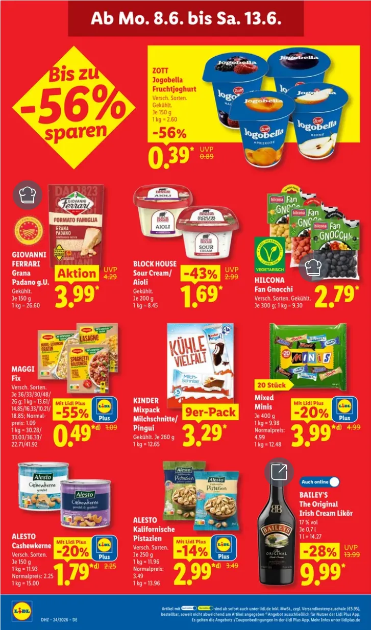 Lidl Prospekte von 8. Juni bis 13. Juni 2026 - Prospekt seite 9