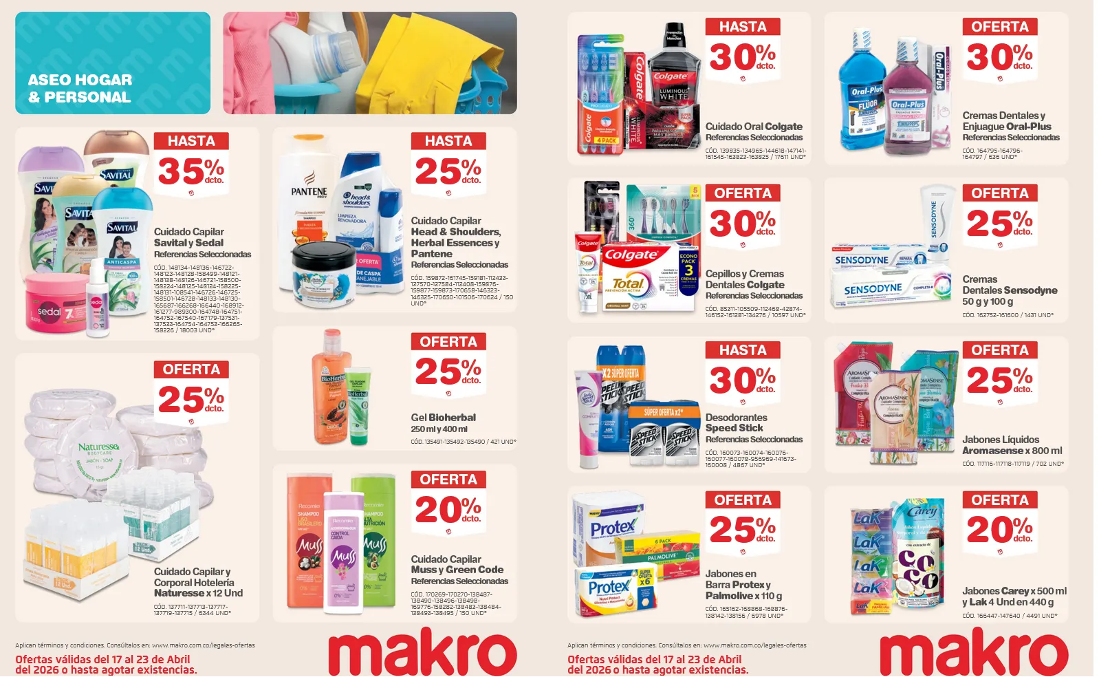 Catalogo de  Makro Ofertas 17 de abril al 23 de abril 2026 - Pag 9