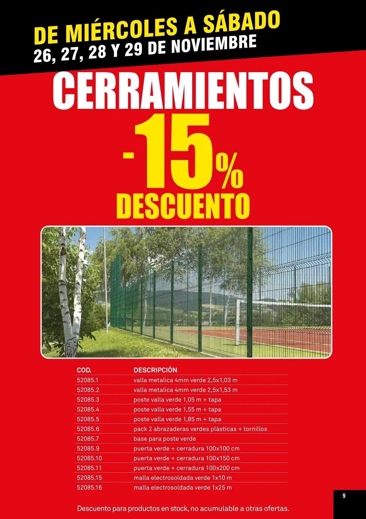 Catálogo de Bricoking Ofertas 26 de noviembre al 29 de noviembre 2025 - Página 9