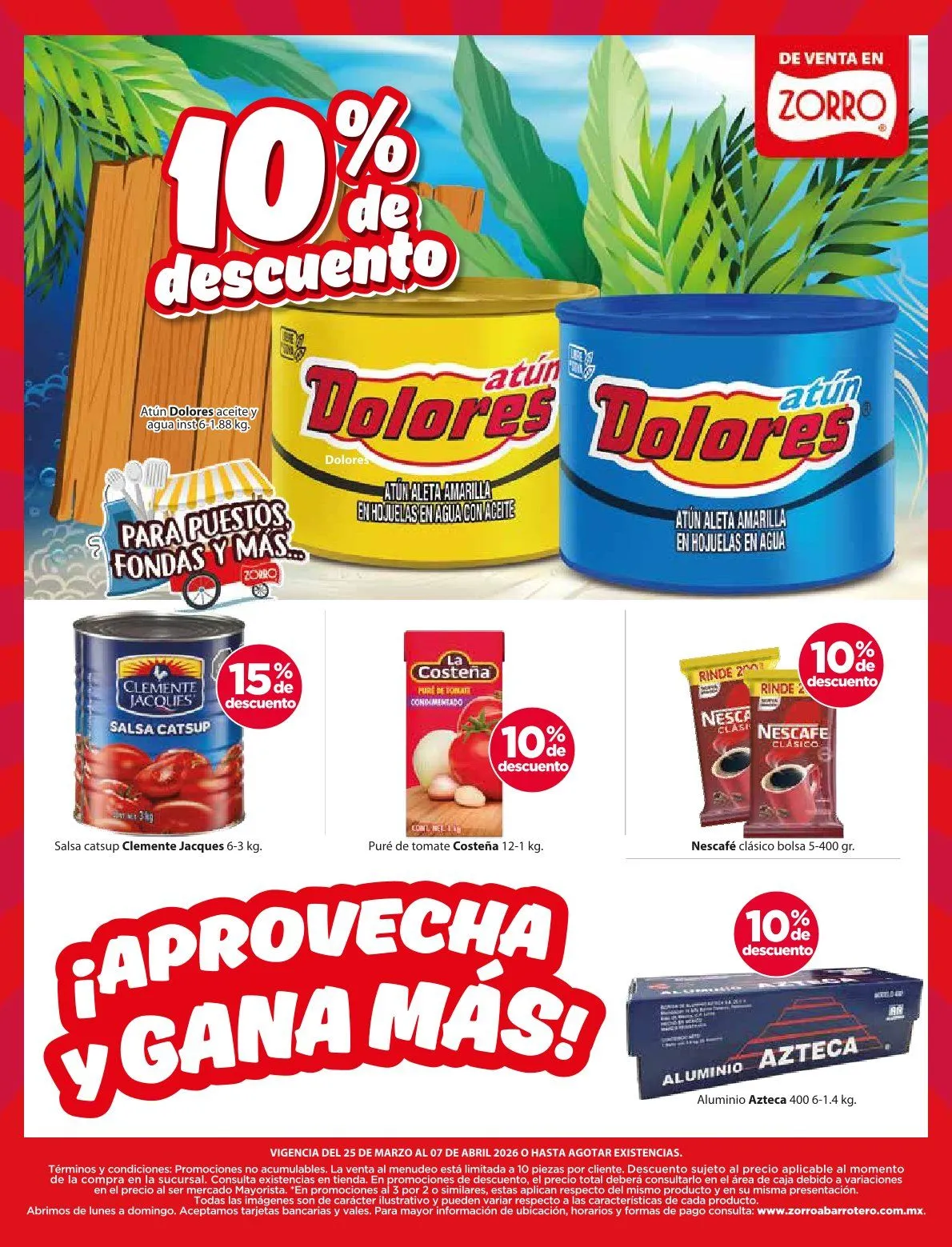 Catálogo de Zorro Ofertas 25 de marzo al 7 de abril 2026 - Pagina 9