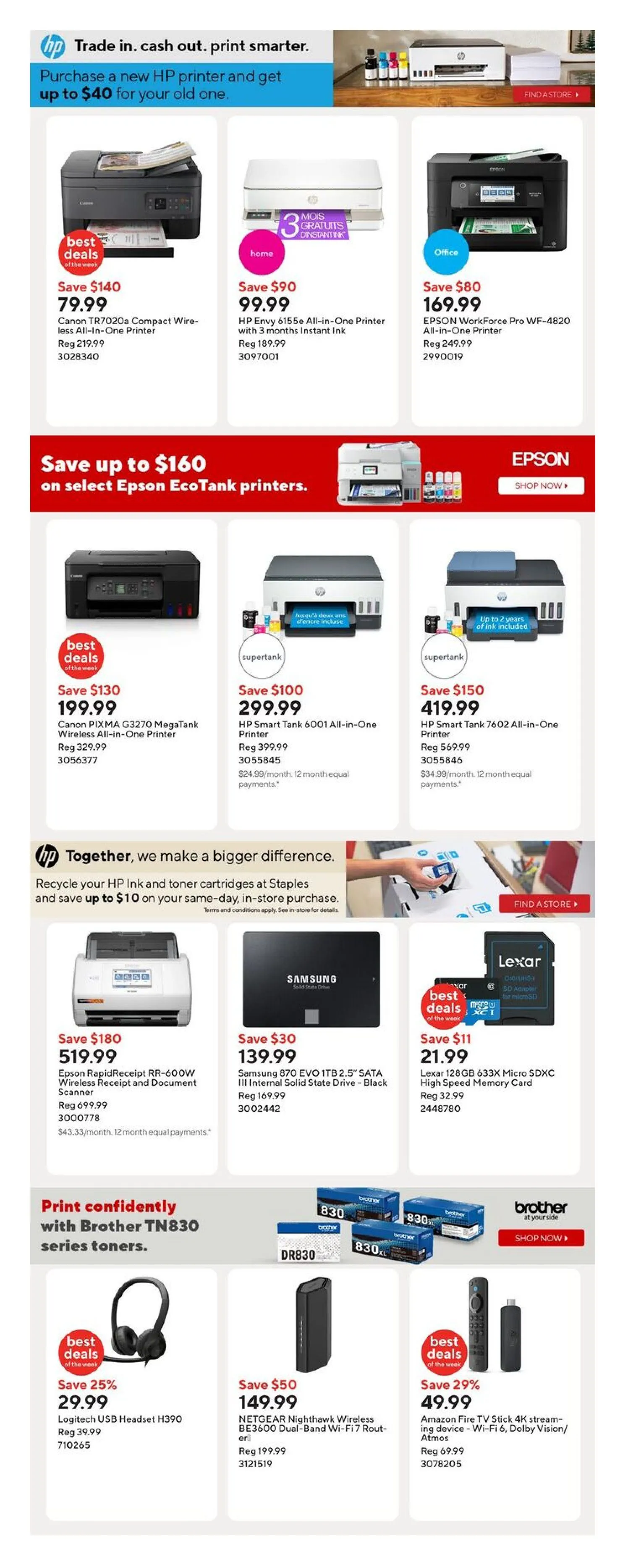 Staples Sales from October 17 to October 23 2025 - flyer page 9
