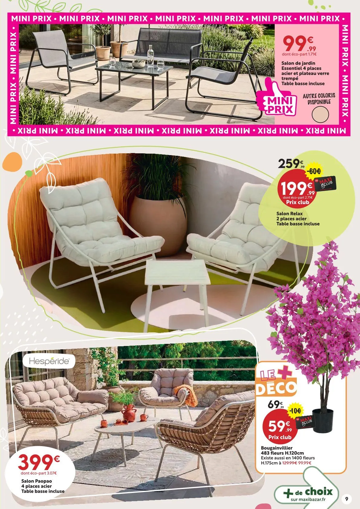 Maxi Bazar Catalogue du 29 avril au 31 mai 2026 - Catalogue page 9