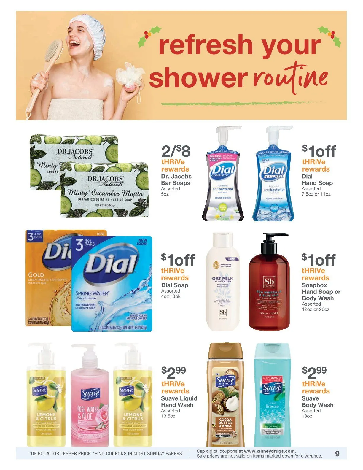 Weekly ad Kinney Drugs Sales from December 1 to December 28 2024 - Page 9