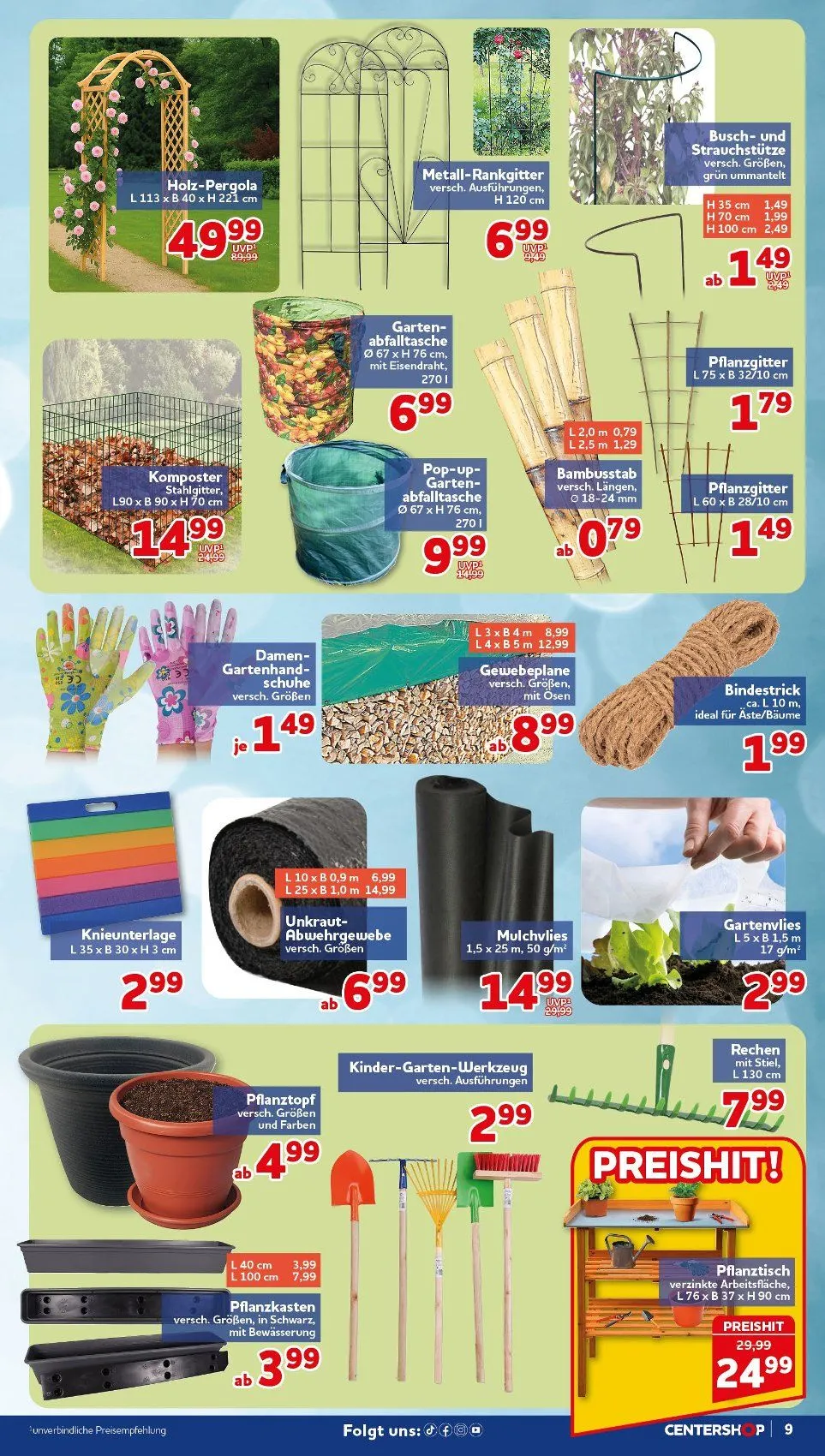 CENTERSHOP Angebote von 8. Juni bis 13. Juni 2026 - Prospekt seite 9
