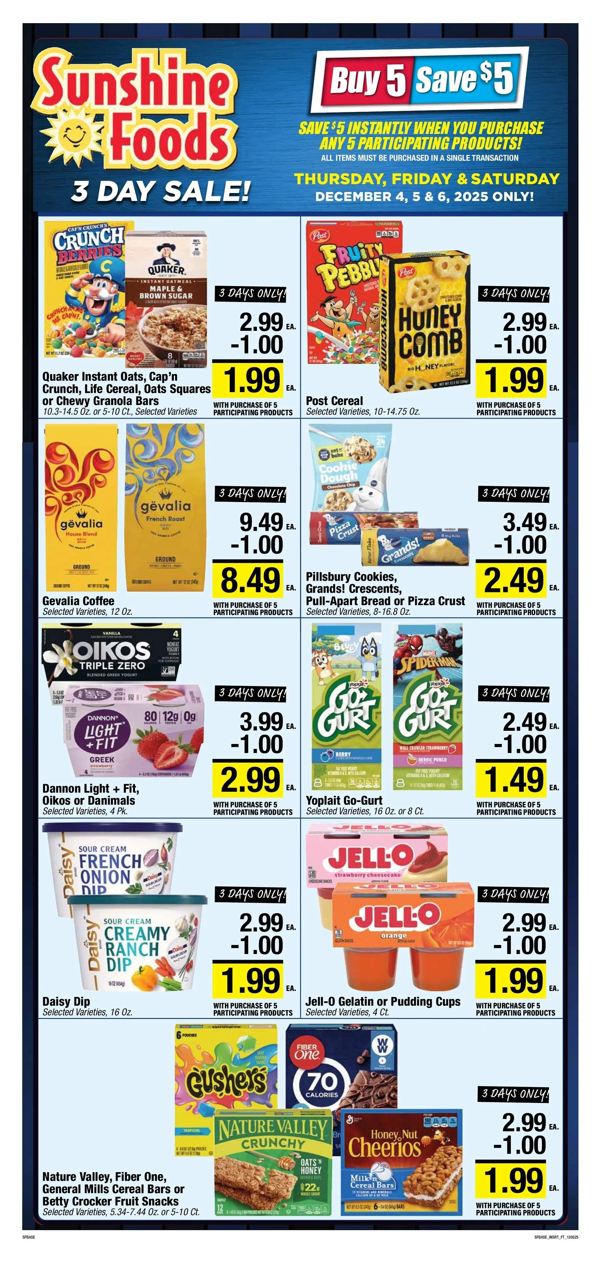 Weekly ad Sunshine Foods Sales from December 3 to December 9 2025 - Page 9