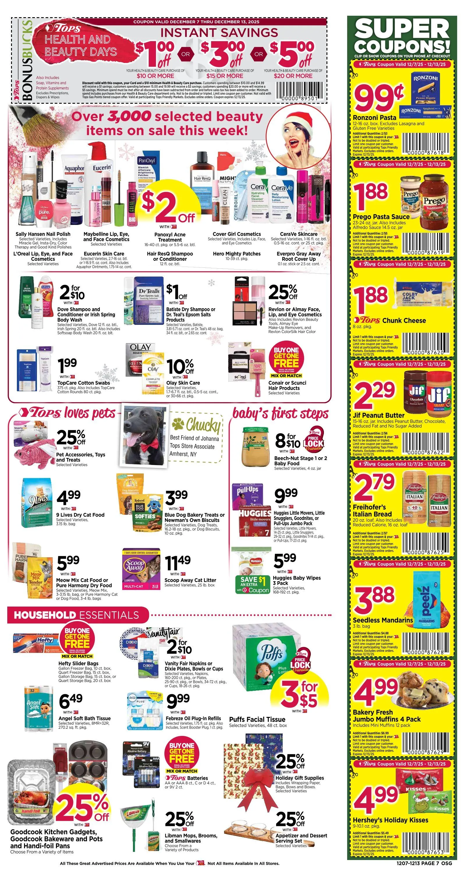 Weekly ad Tops Friendly Markets Sales from December 9 to December 11 2025 - Page 9
