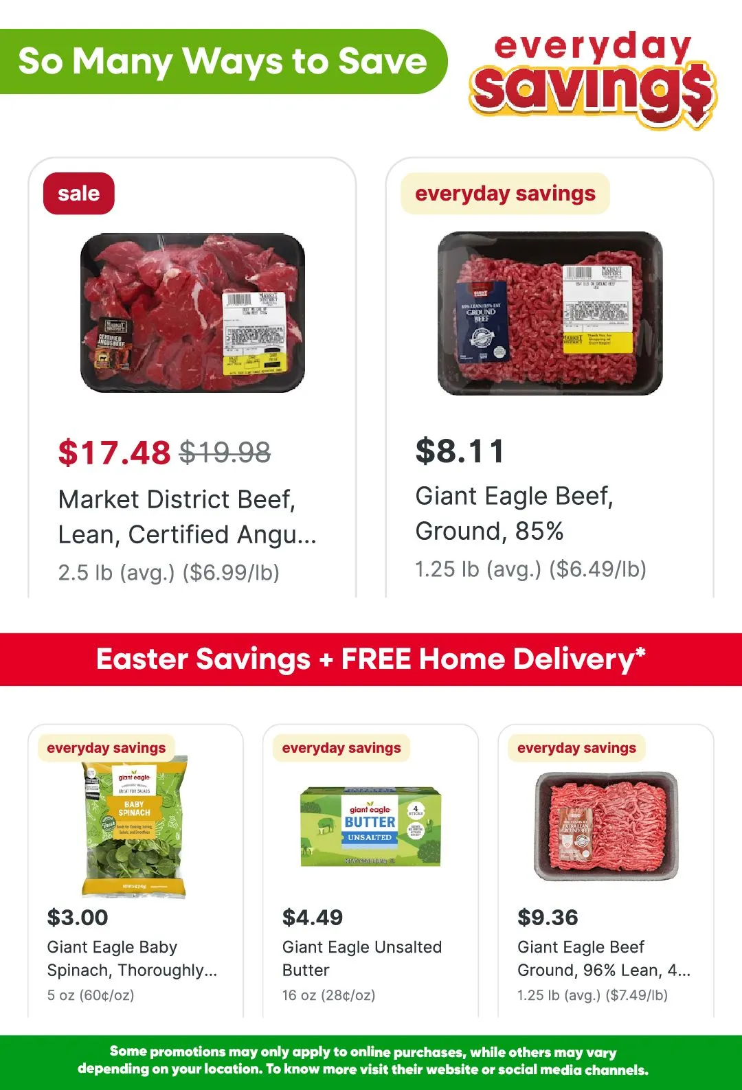 Weekly ad Giant Eagle Weekly Ad from April 9 to April 23 2025 - Page 9
