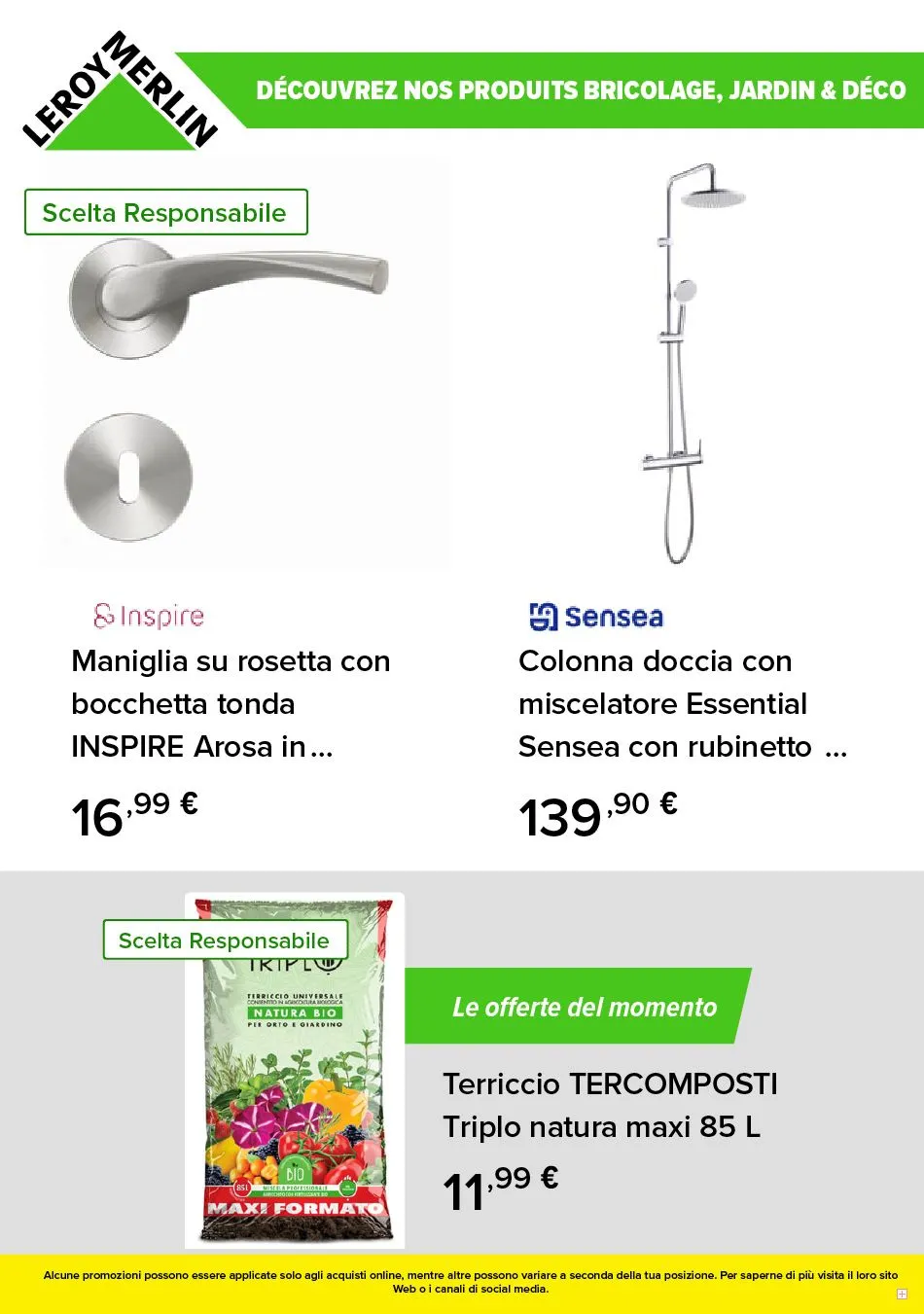 Leroy Merlin Offerte settimanali! da 5 maggio a 19 maggio di 2025 - Pagina del volantino 8