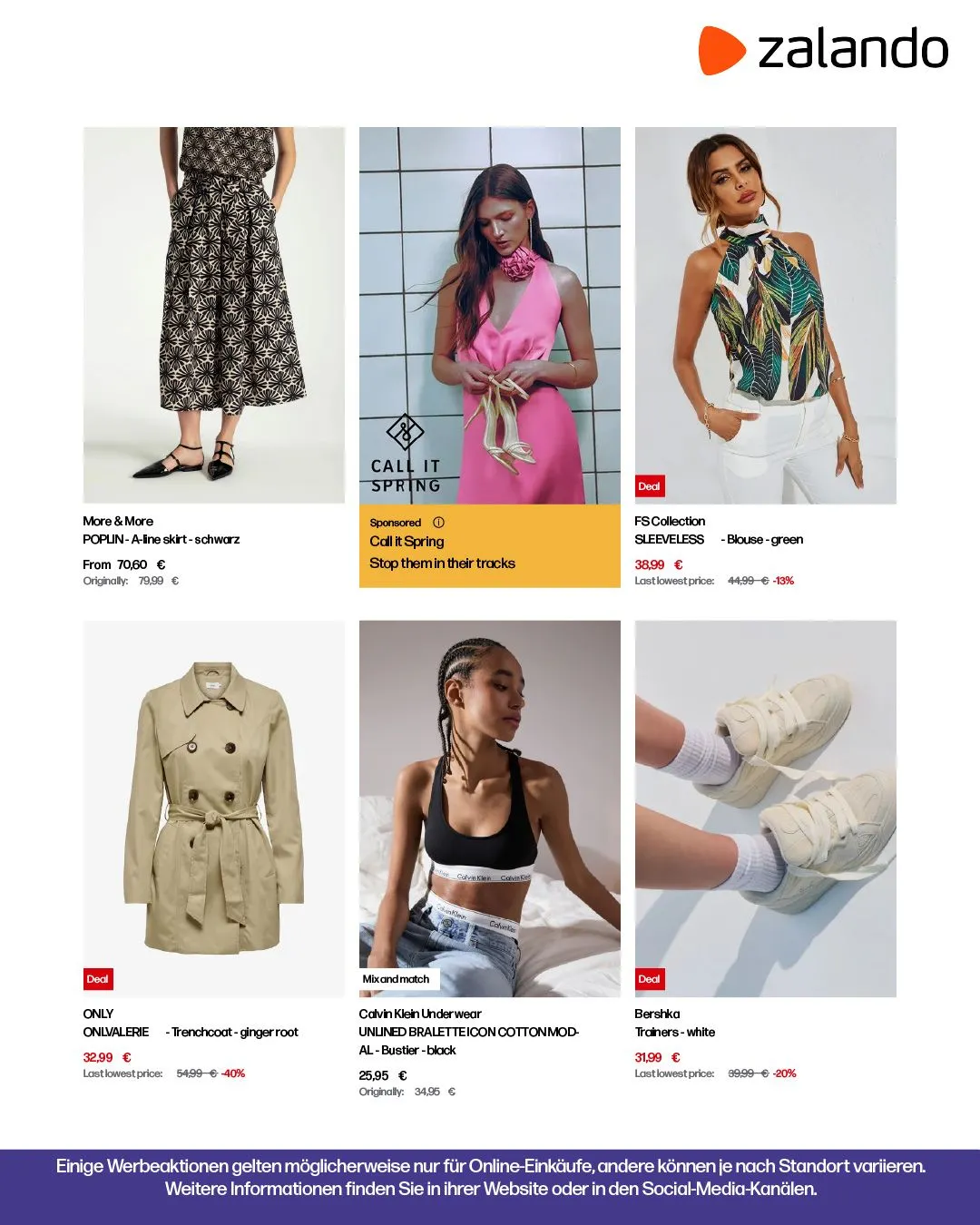 Zalando Sonderangebotskatalog von 5. Mai bis 11. Mai 2025 - Prospekt seite 8