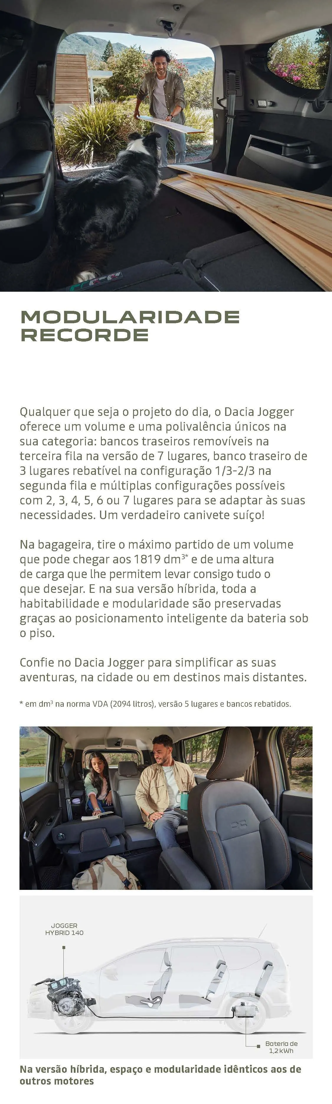 Folheto Dacia Jogger de 9 de janeiro até 30 de junho 2025 - Pagina 10