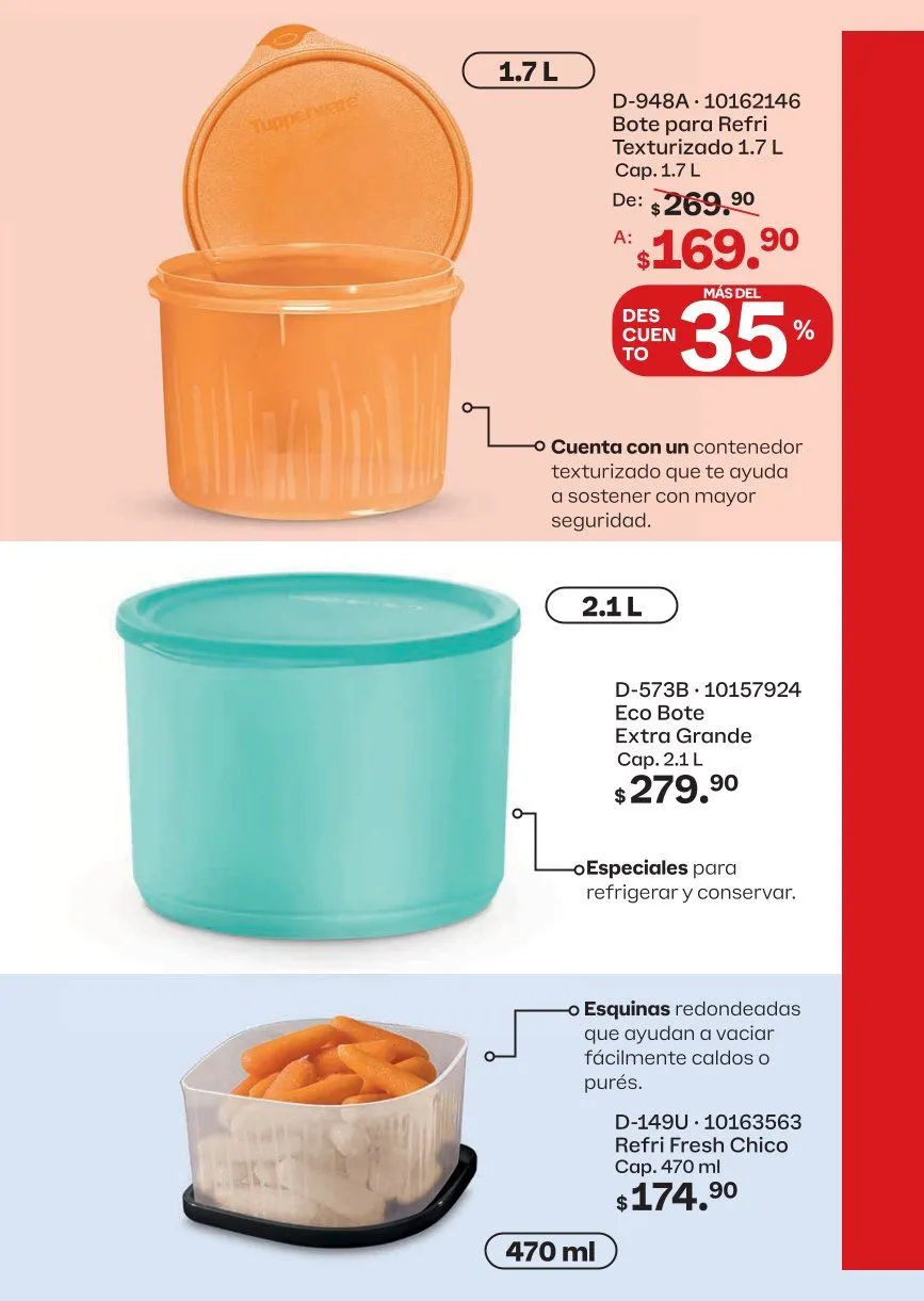 Catálogo de Tupperware Ofertas 17 de abril al 20 de mayo 2026 - Pagina 91