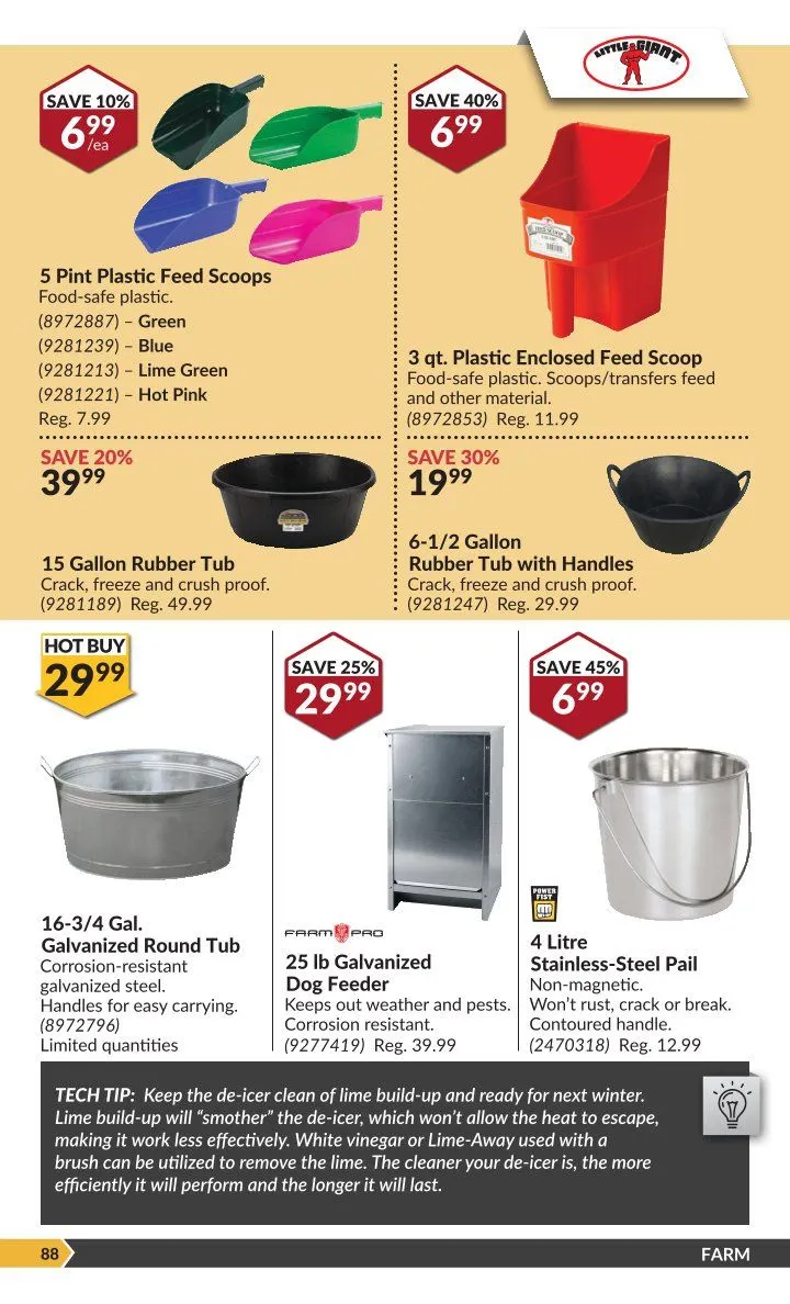 Princess Auto Sales from March 25 to April 6 2025 - flyer page 72