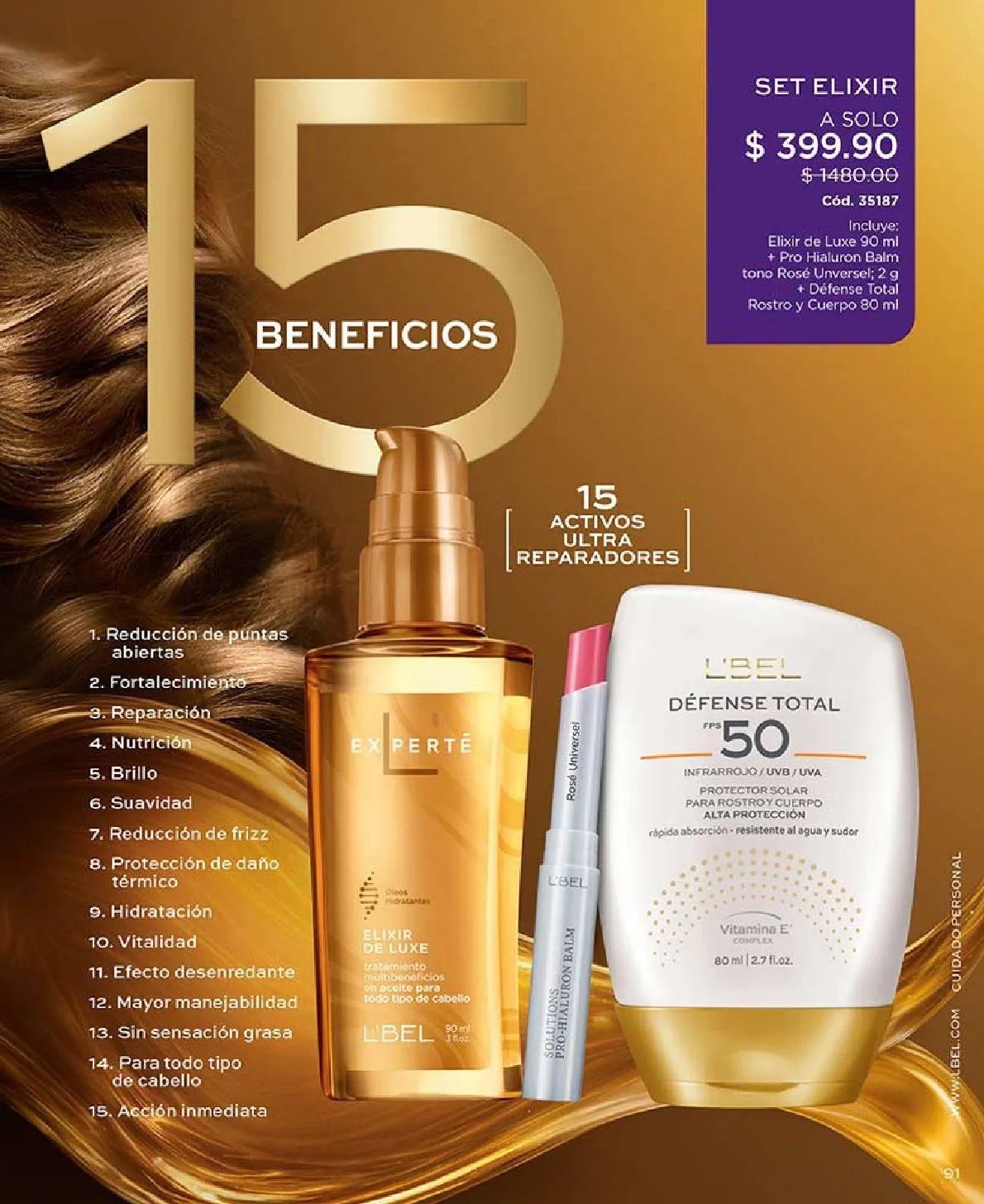 Catálogo de  L'Bel catálogos y ofertas 2 de marzo al 31 de marzo 2026 - Pagina 91