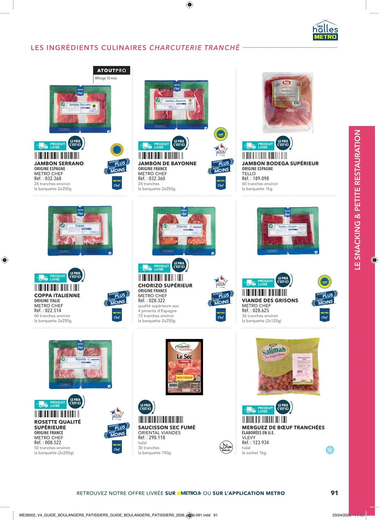 CATALOGUE du 29 avril au 31 mai 2026 - Catalogue page 91