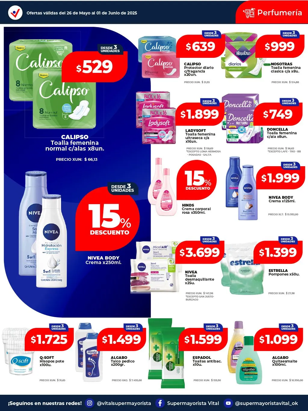 Ofertas de Vital Ofertas 26 de mayo al 1 de junio 2025 - Página 6 del catálogo